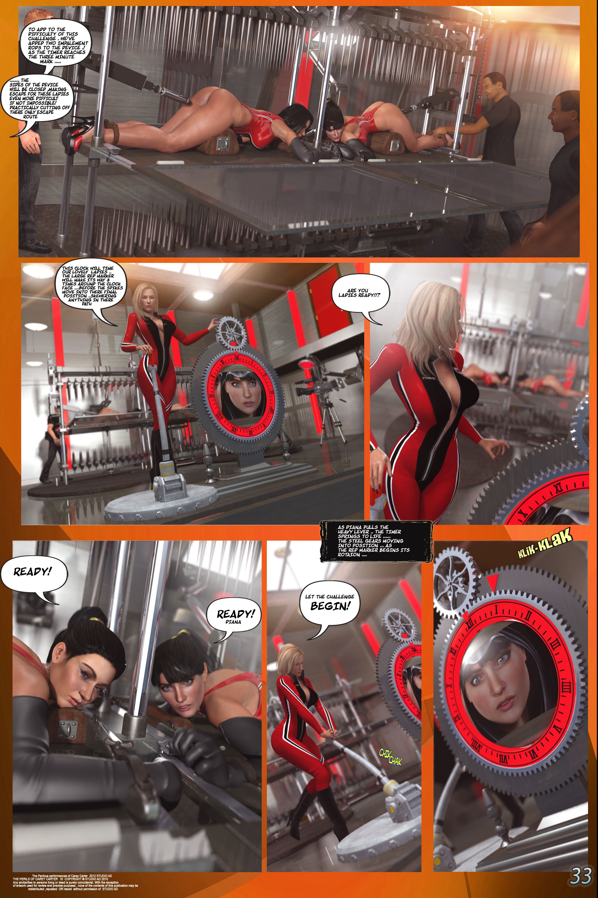 Carey – The Queen Of Escapes [Studio AD] 32 . Carey Queen Of Escapes - [Artdude41] – page 35