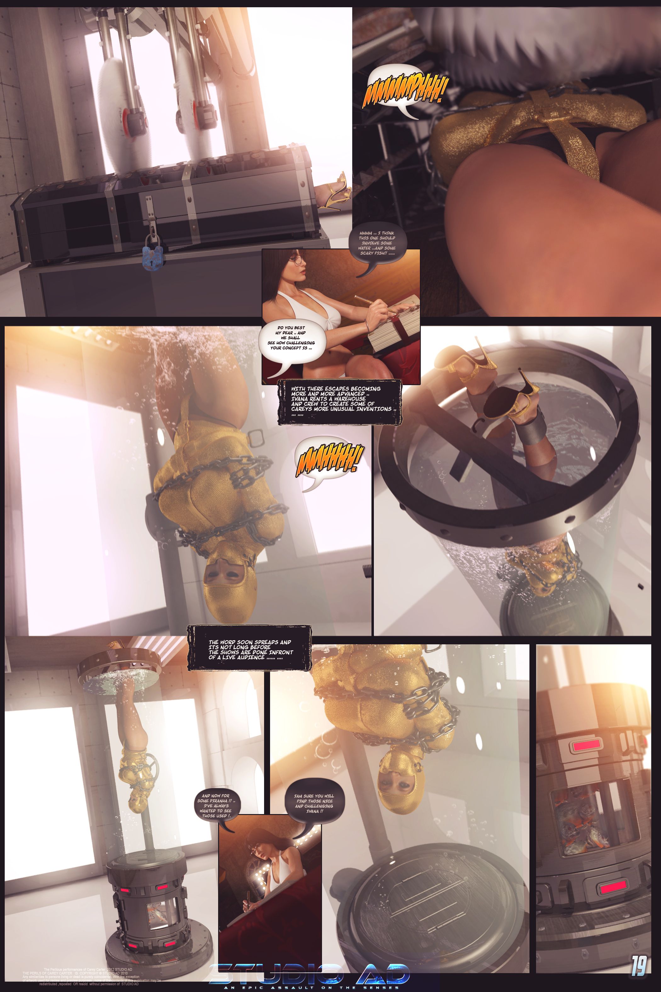 Carey – The Queen Of Escapes [Studio AD] 36 . Carey Queen Of Escapes - [Artdude41] – page 20