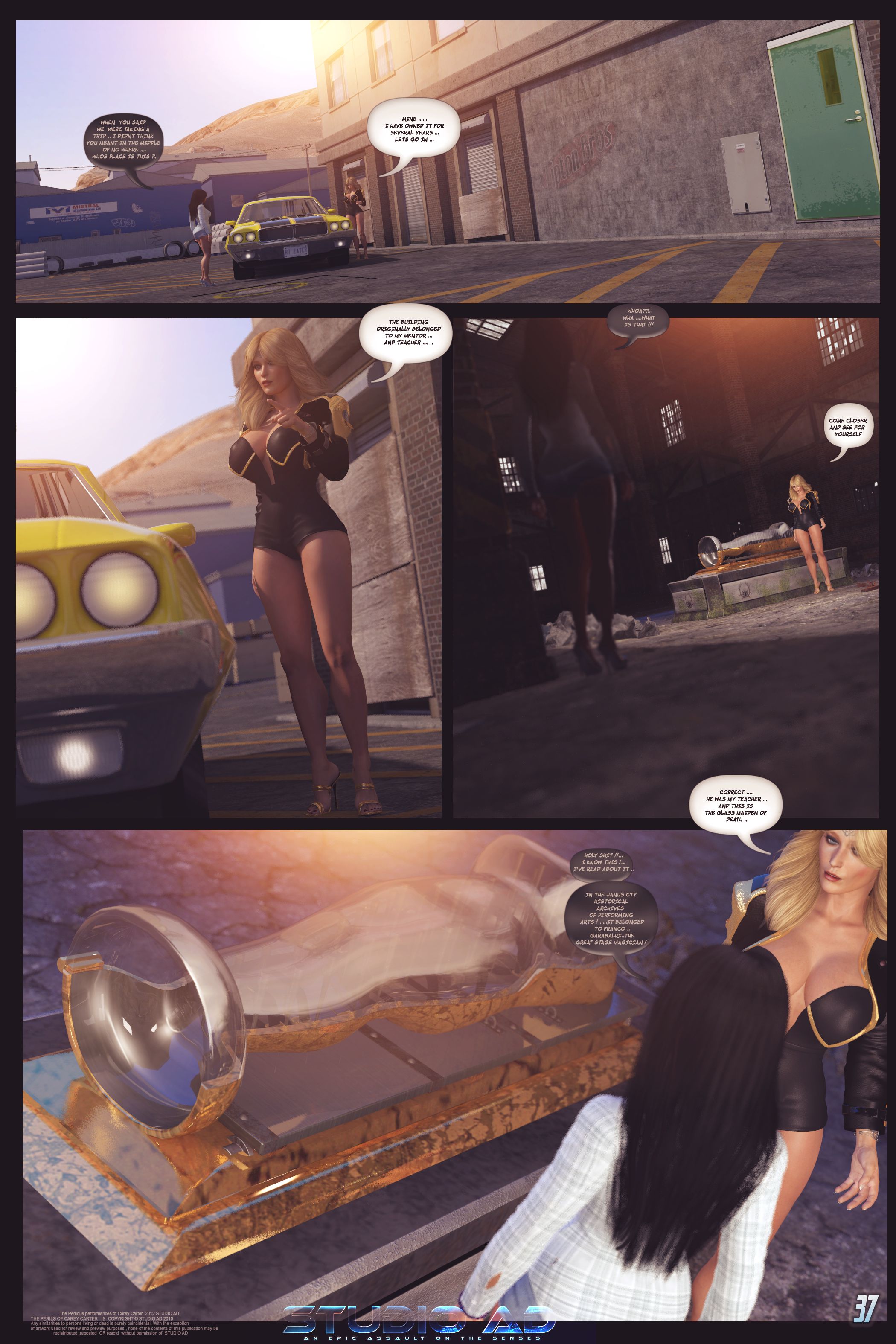Carey – The Queen Of Escapes [Studio AD] 36 . Carey Queen Of Escapes - [Artdude41] – page 37