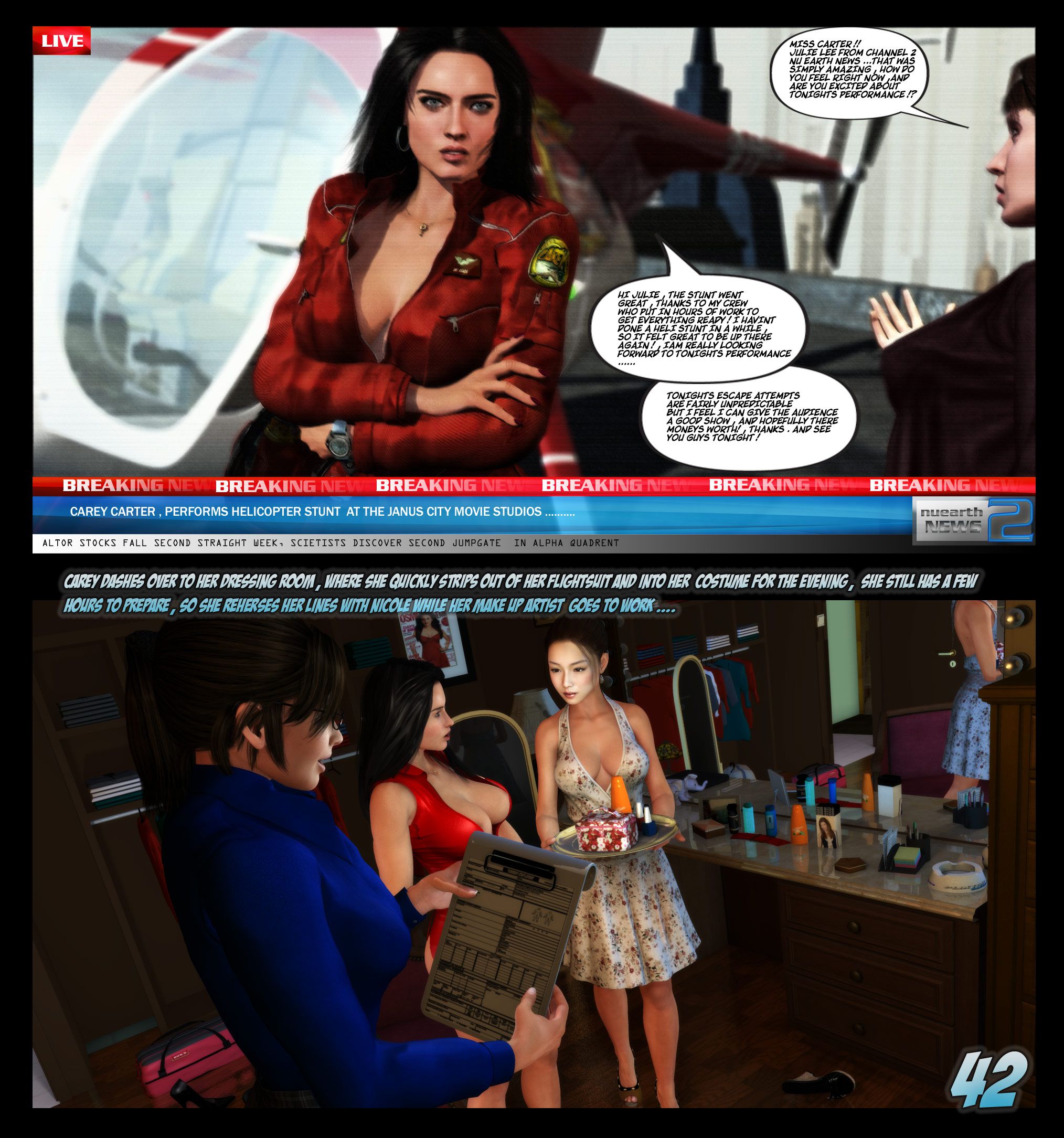 Carey – The Queen Of Escapes [Studio AD] 26 . Carey Queen Of Escapes - [Artdude41] – page 43