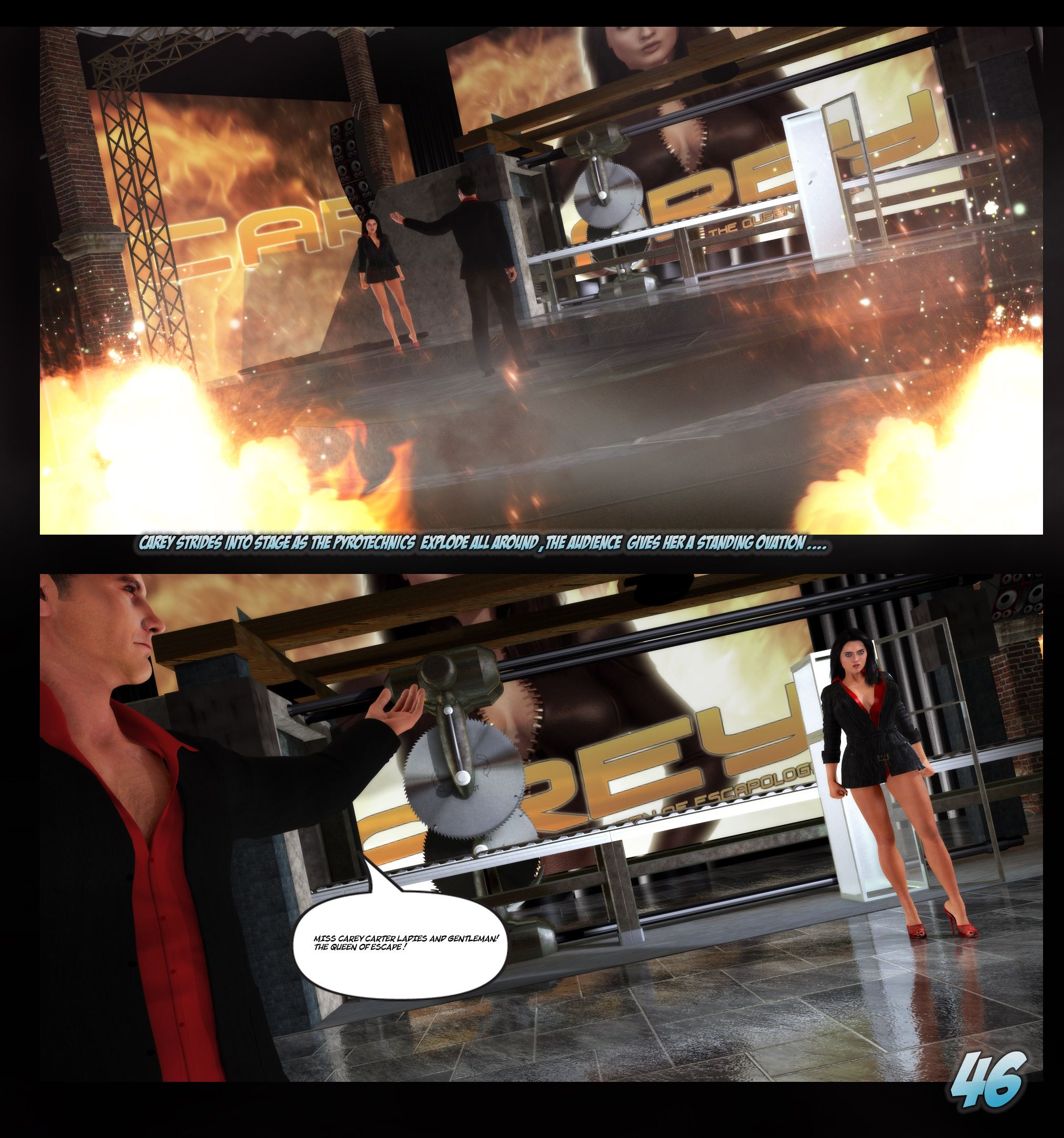 Carey – The Queen Of Escapes [Studio AD] 26 . Carey Queen Of Escapes - [Artdude41] – page 47