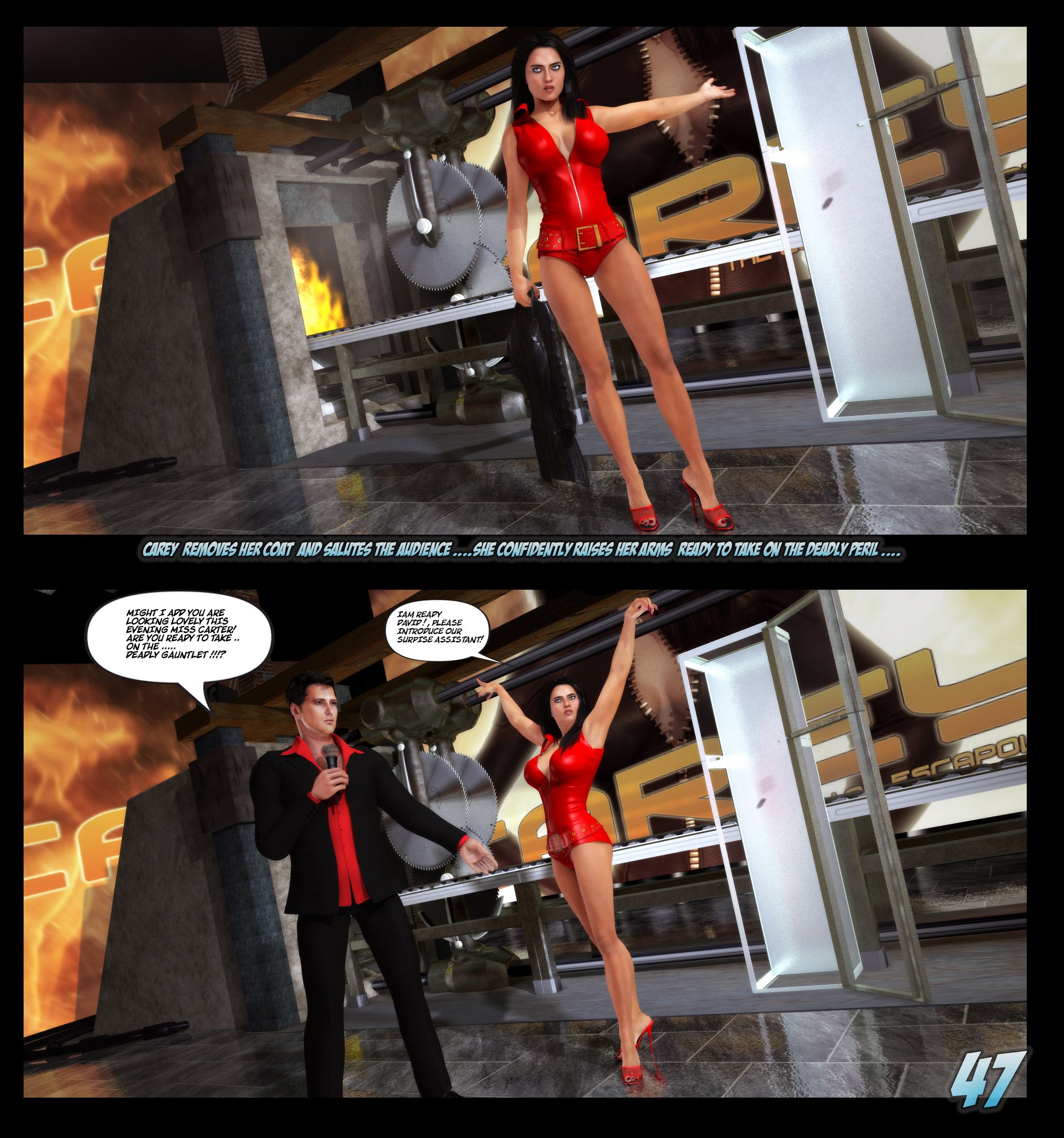 Carey – The Queen Of Escapes [Studio AD] 26 . Carey Queen Of Escapes - [Artdude41] – page 48