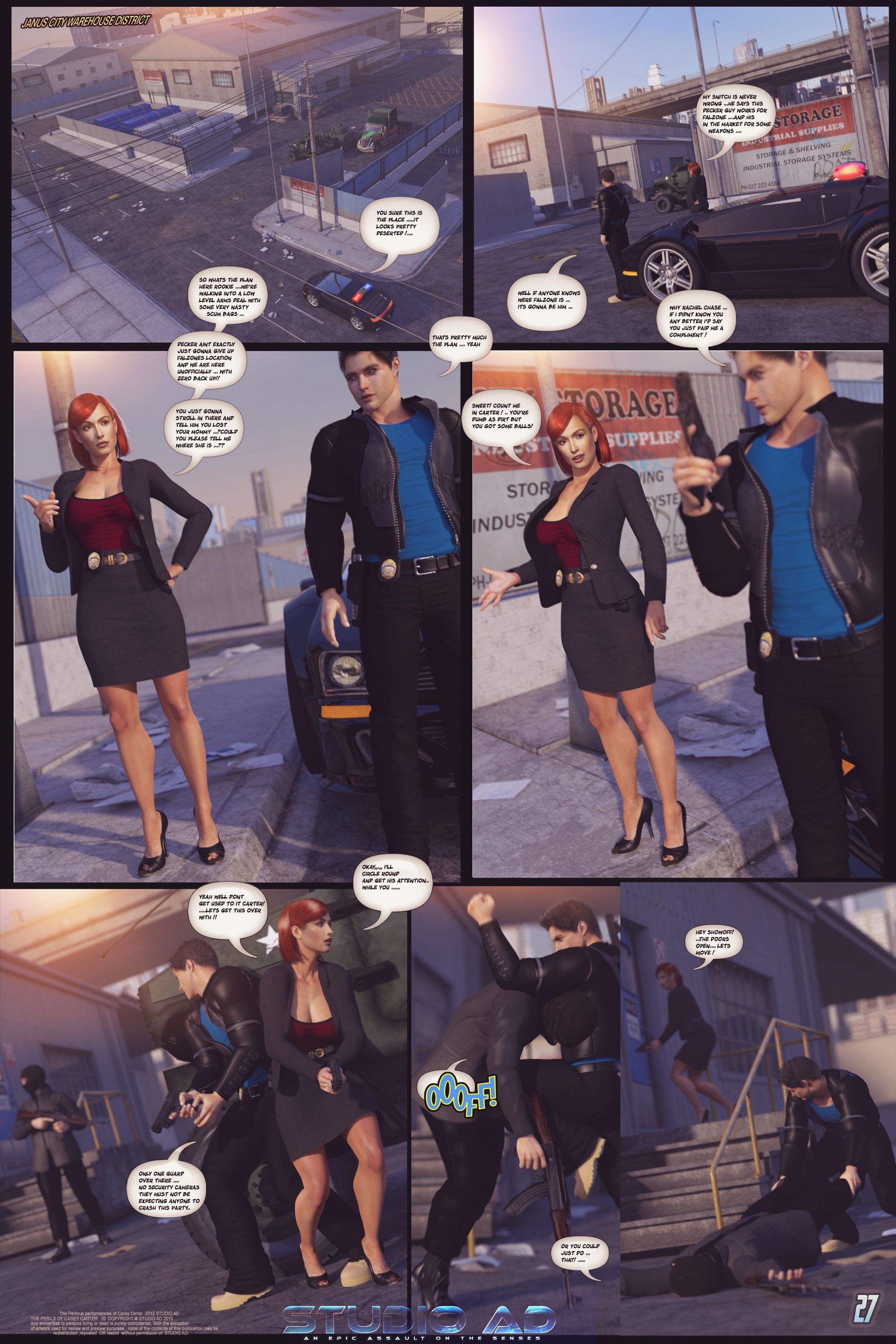 Carey – The Queen Of Escapes [Studio AD] 34 . Carey Queen Of Escapes - [Artdude41] – page 31