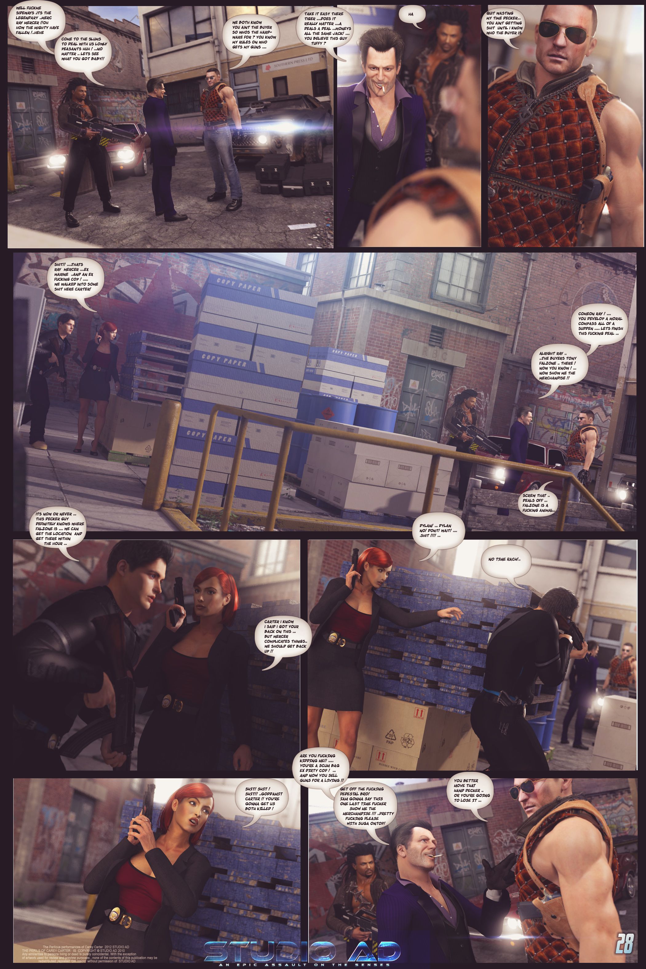 Carey – The Queen Of Escapes [Studio AD] 34 . Carey Queen Of Escapes - [Artdude41] – page 32