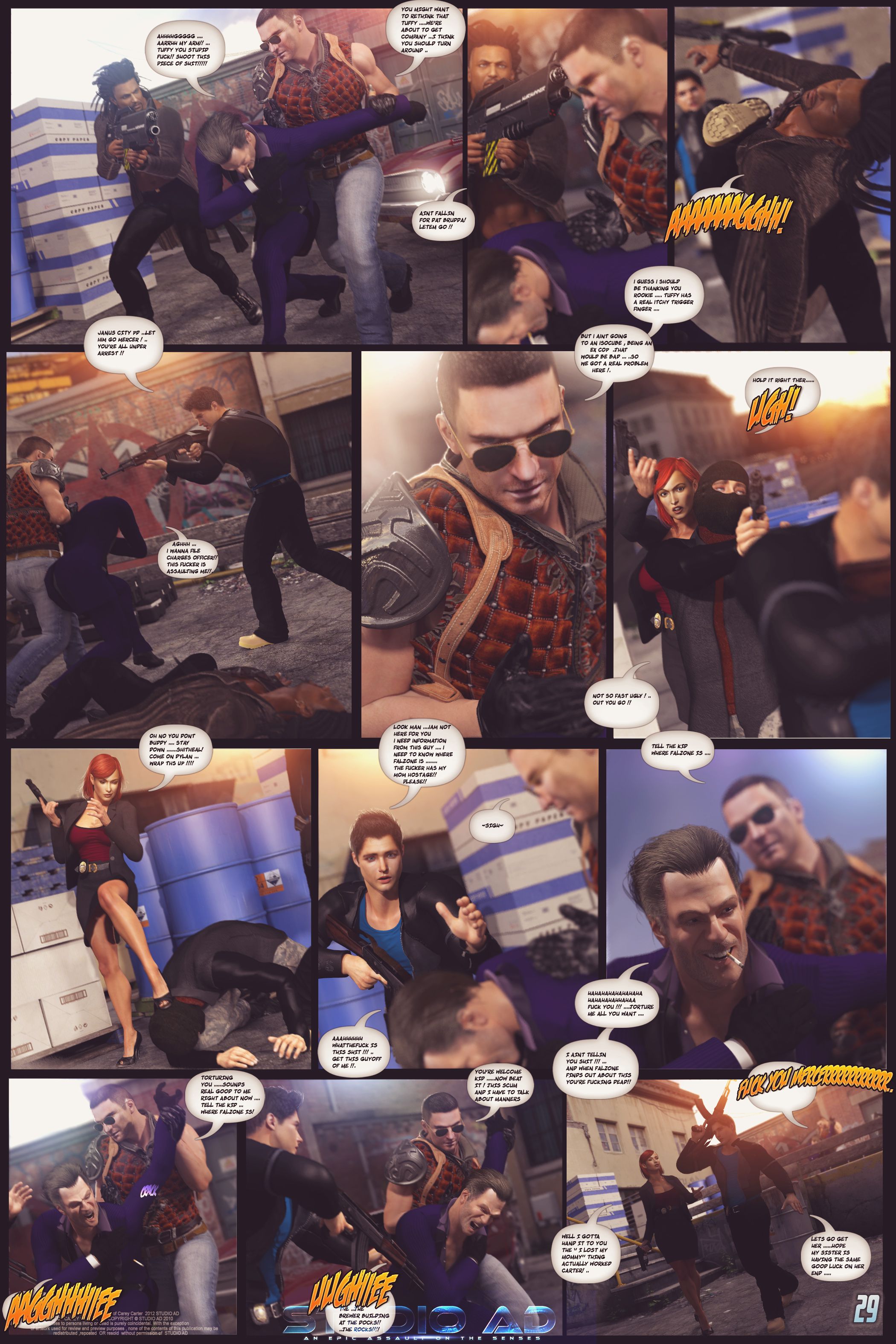 Carey – The Queen Of Escapes [Studio AD] 34 . Carey Queen Of Escapes - [Artdude41] – page 33
