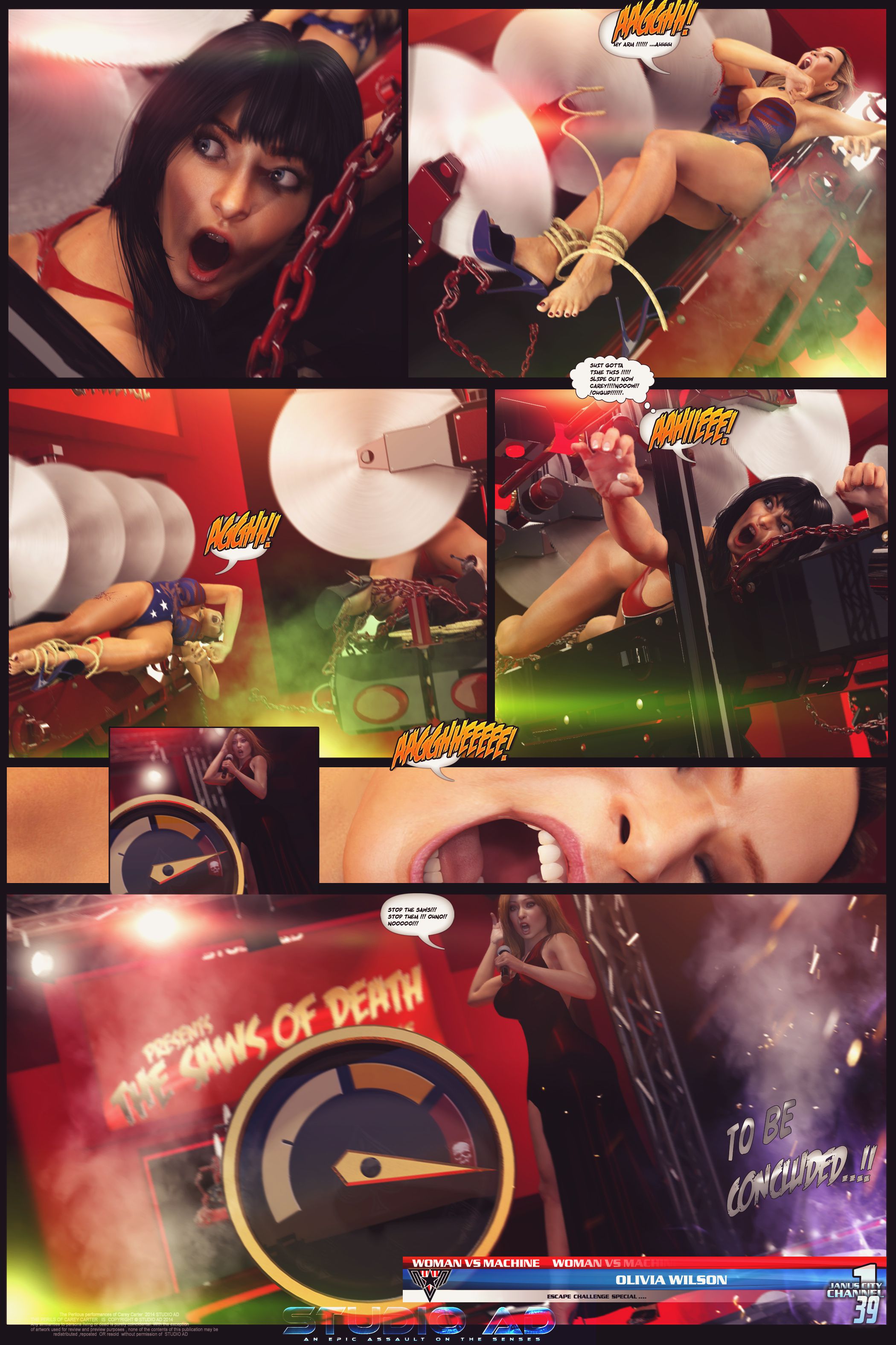 Carey – The Queen Of Escapes [Studio AD] 34 . Carey Queen Of Escapes - [Artdude41] – page 43