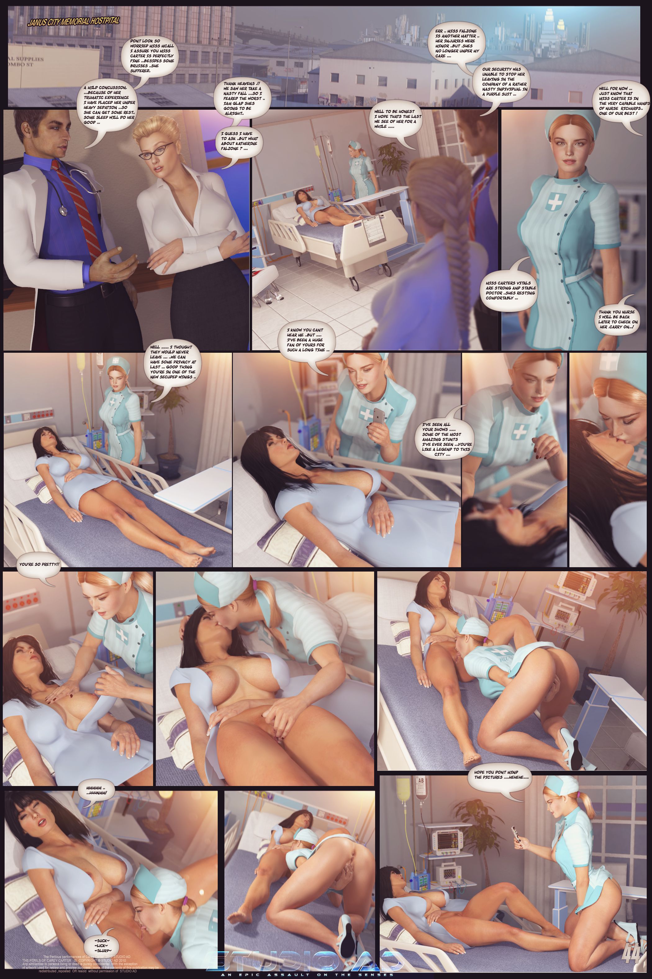Carey – The Queen Of Escapes [Studio AD] 34 . Carey Queen Of Escapes - [Artdude41] – page 48