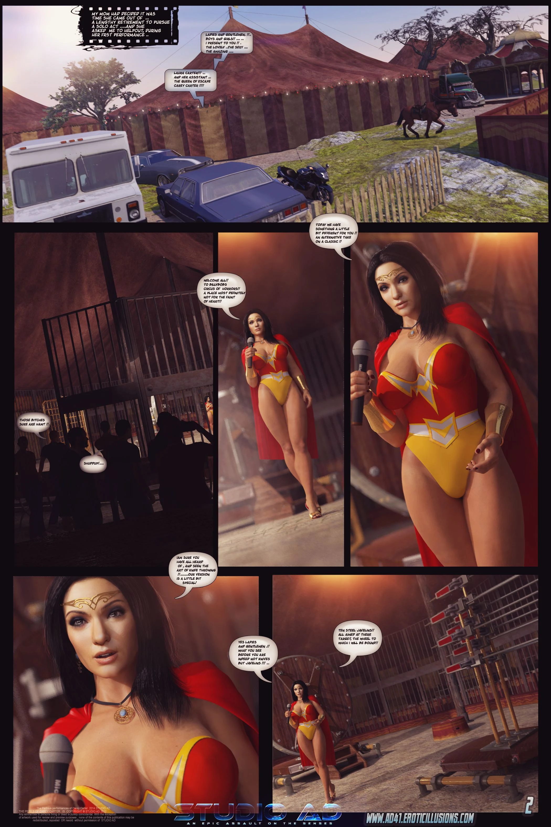 Carey – The Queen Of Escapes [Studio AD] 34 . Carey Queen Of Escapes - [Artdude41] – page 6