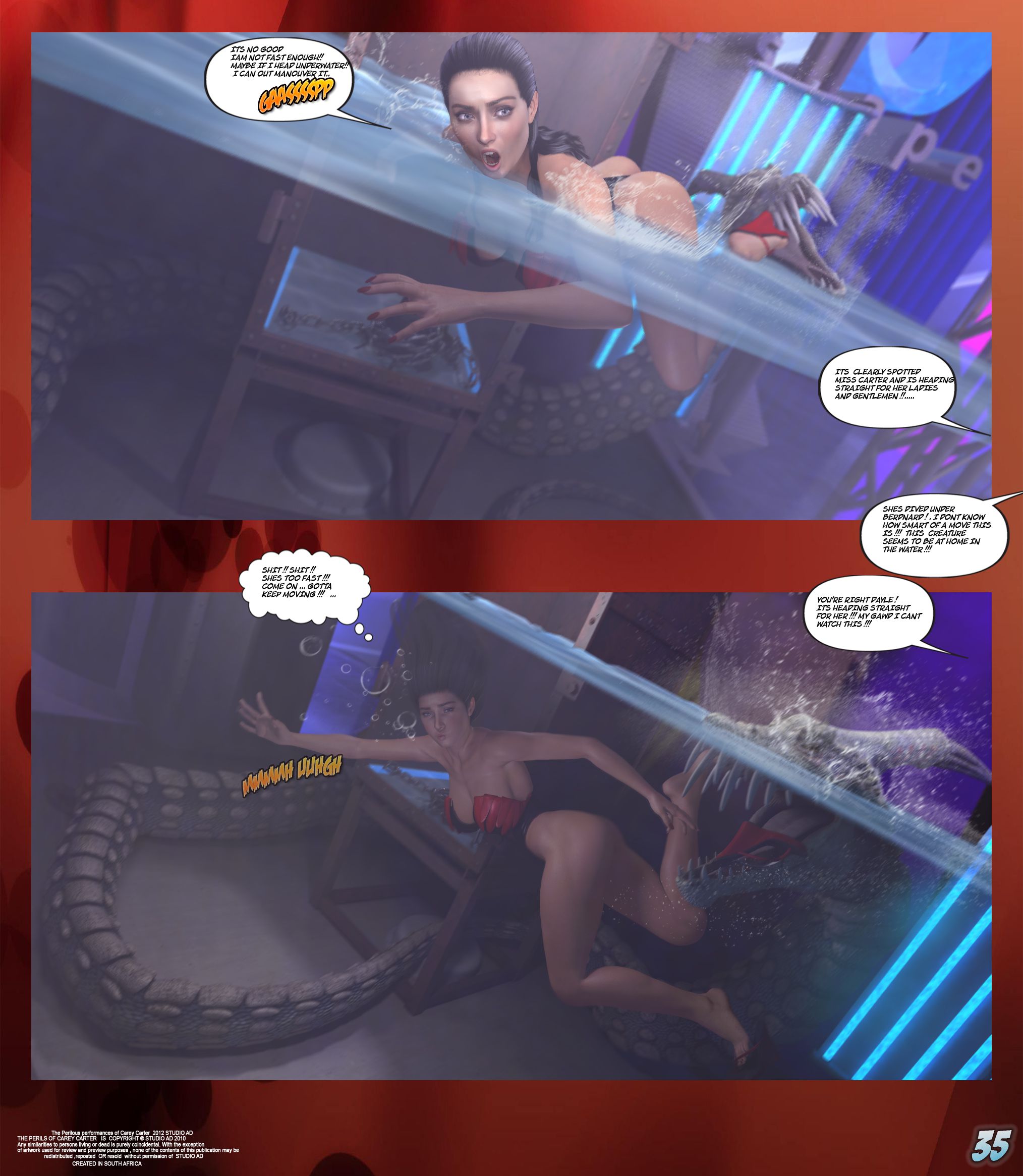 Carey – The Queen Of Escapes [Studio AD] 29 . Carey Queen Of Escapes - [Artdude41] – page 36