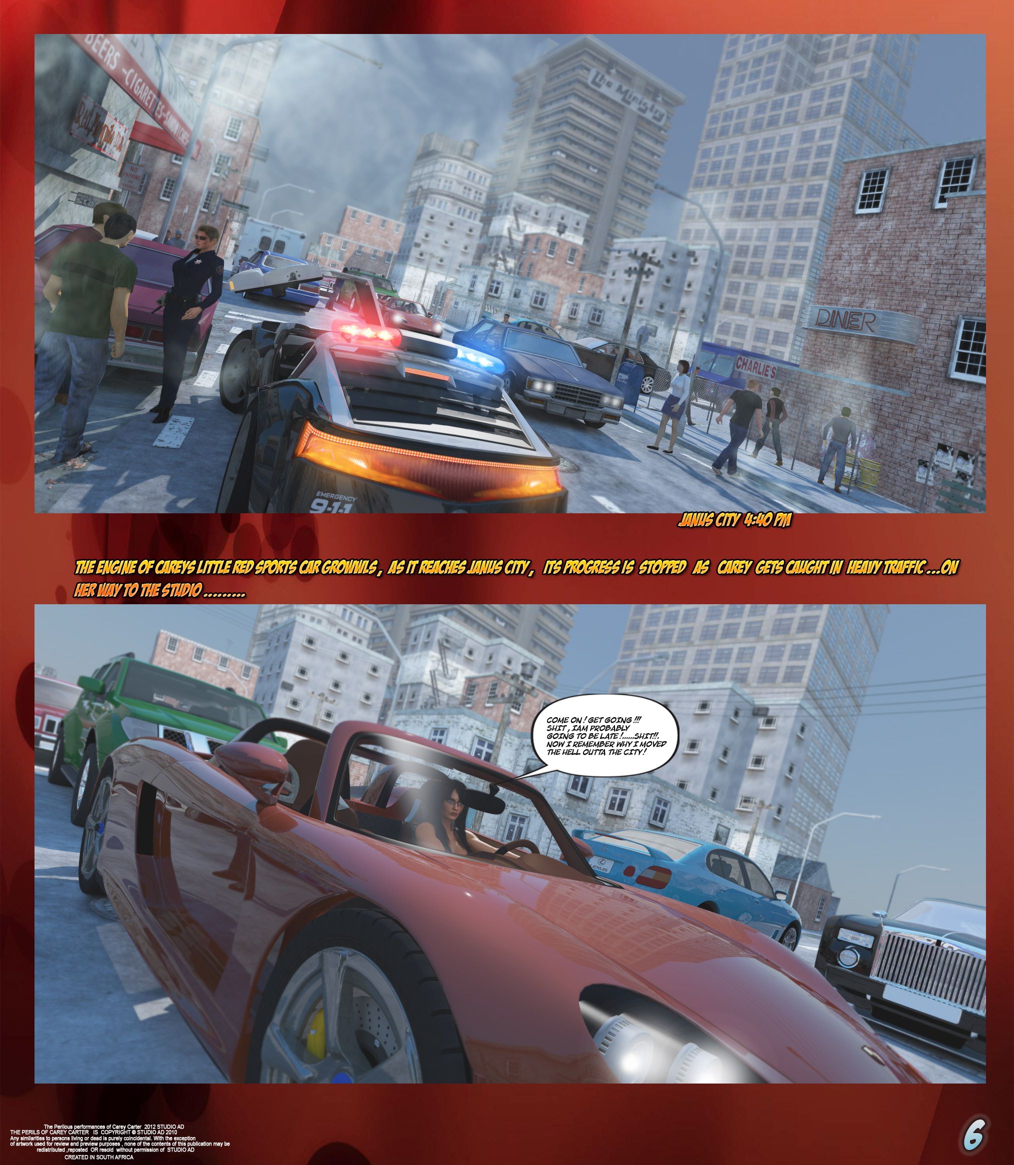 Carey – The Queen Of Escapes [Studio AD] 29 . Carey Queen Of Escapes - [Artdude41] – page 7