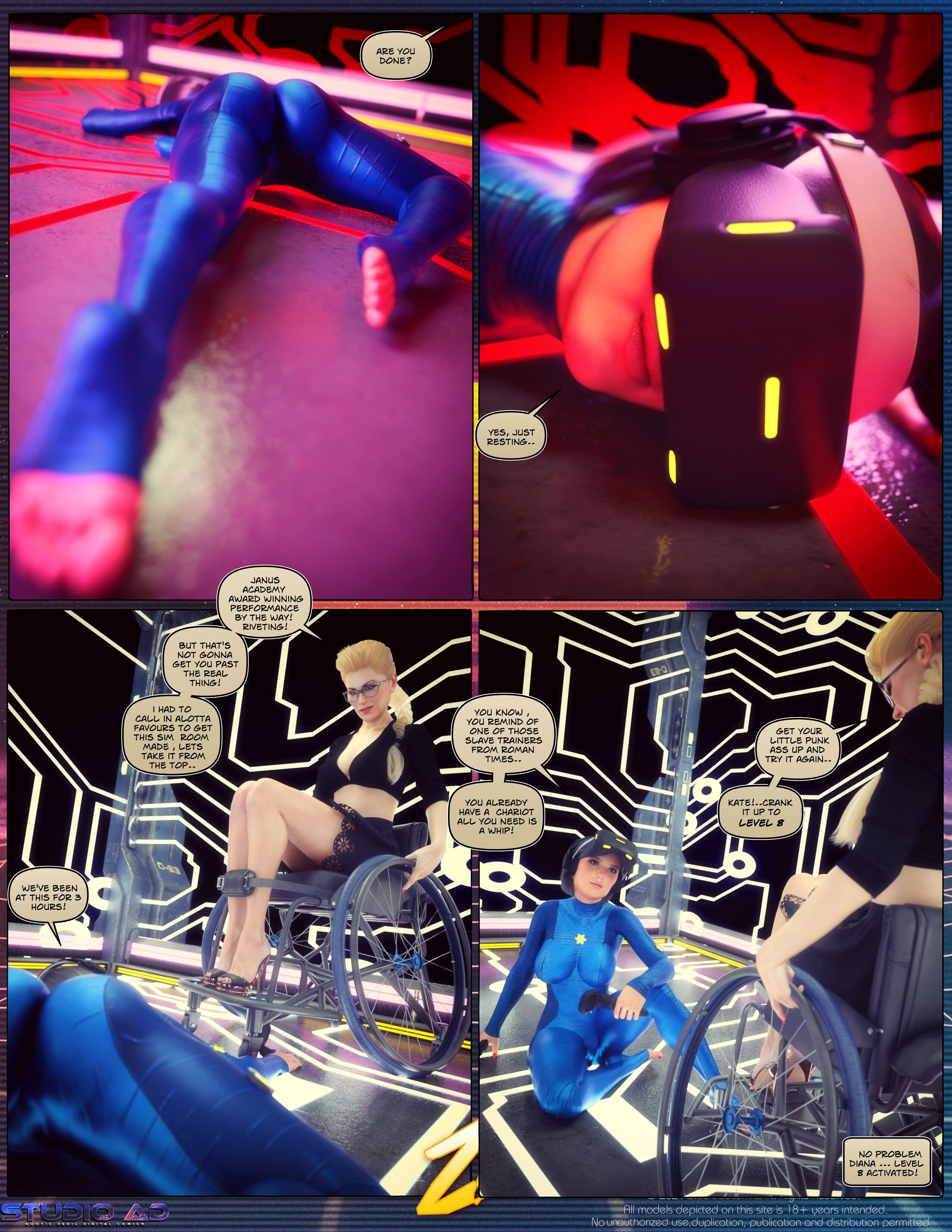 Carey – The Queen Of Escapes [Studio AD] 48 . Carey - The Queen Of Escapes - Chapter 48 [Studio AD] – page 114