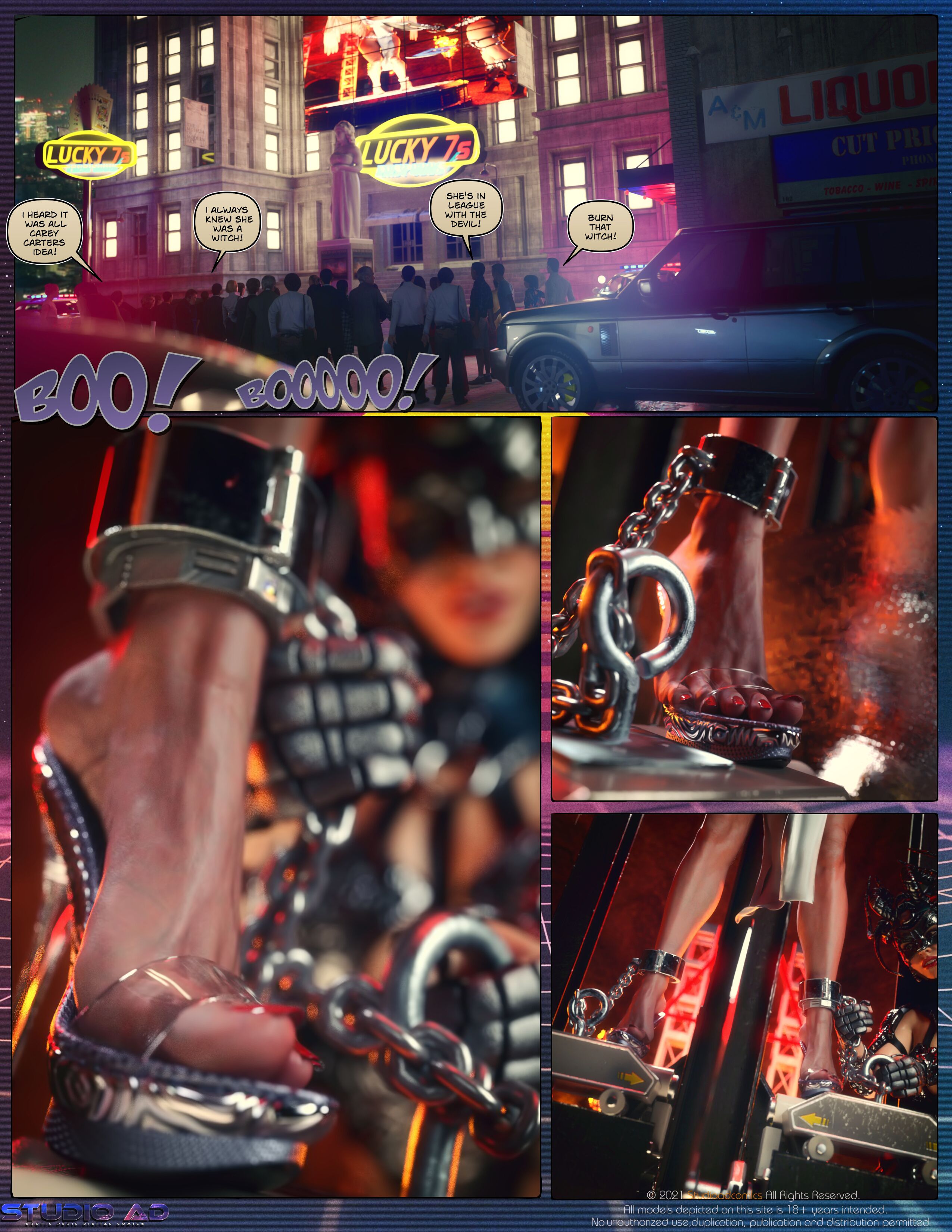 Carey – The Queen Of Escapes [Studio AD] 48 . Carey - The Queen Of Escapes - Chapter 48 [Studio AD] – page 121