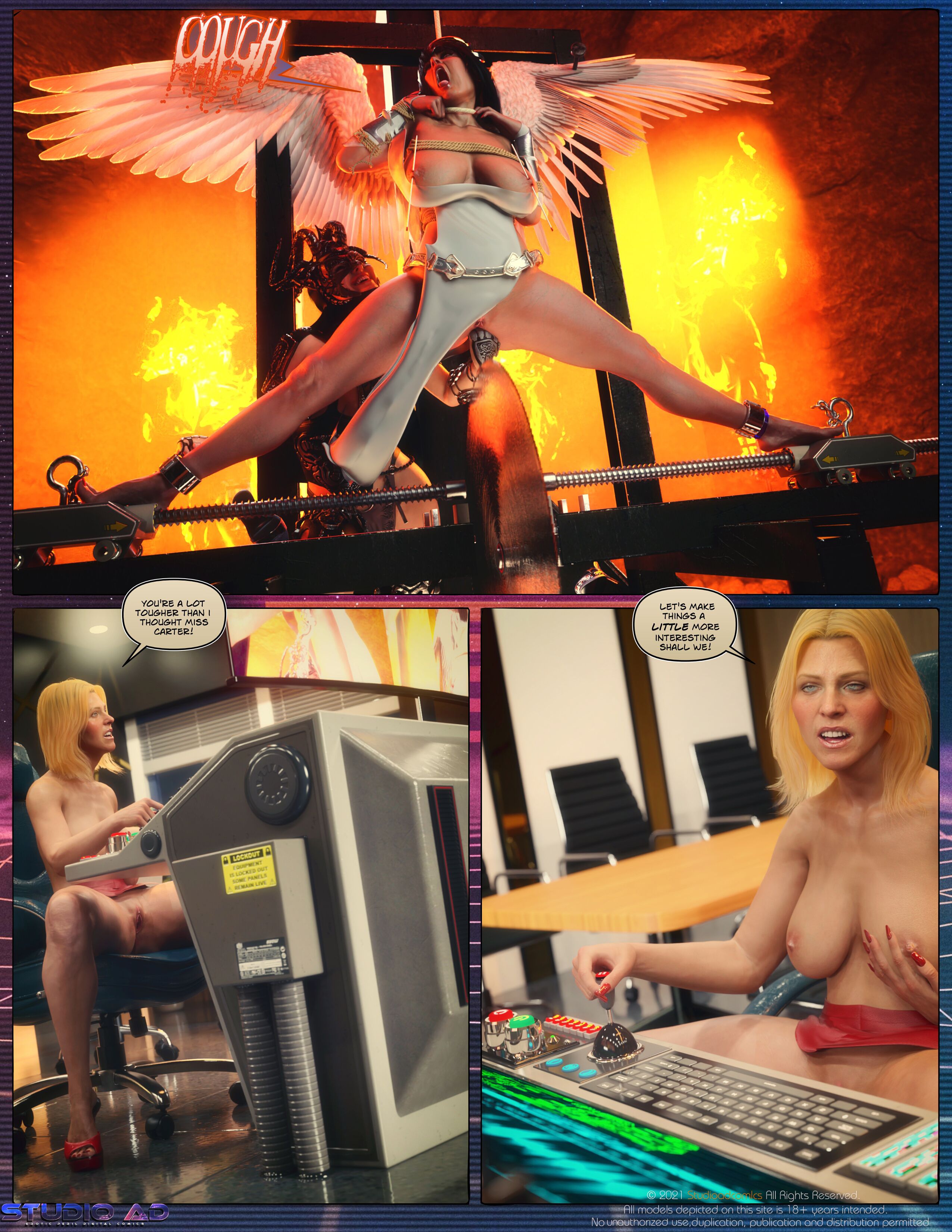 Carey – The Queen Of Escapes [Studio AD] 48 . Carey - The Queen Of Escapes - Chapter 48 [Studio AD] – page 144