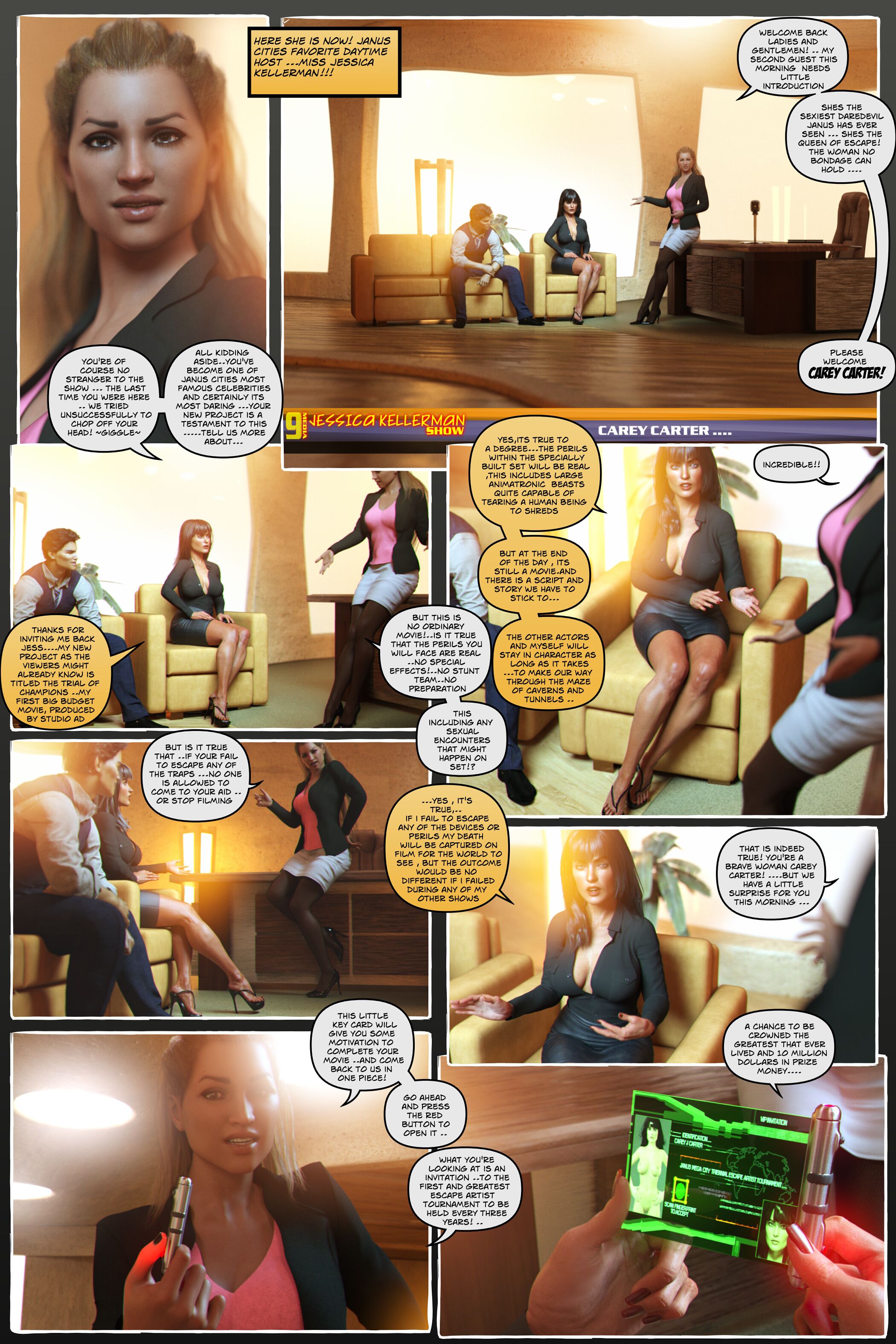 Carey – The Queen Of Escapes [Studio AD] 37.1 . Kellerman Show - [Artdude41] – page 1