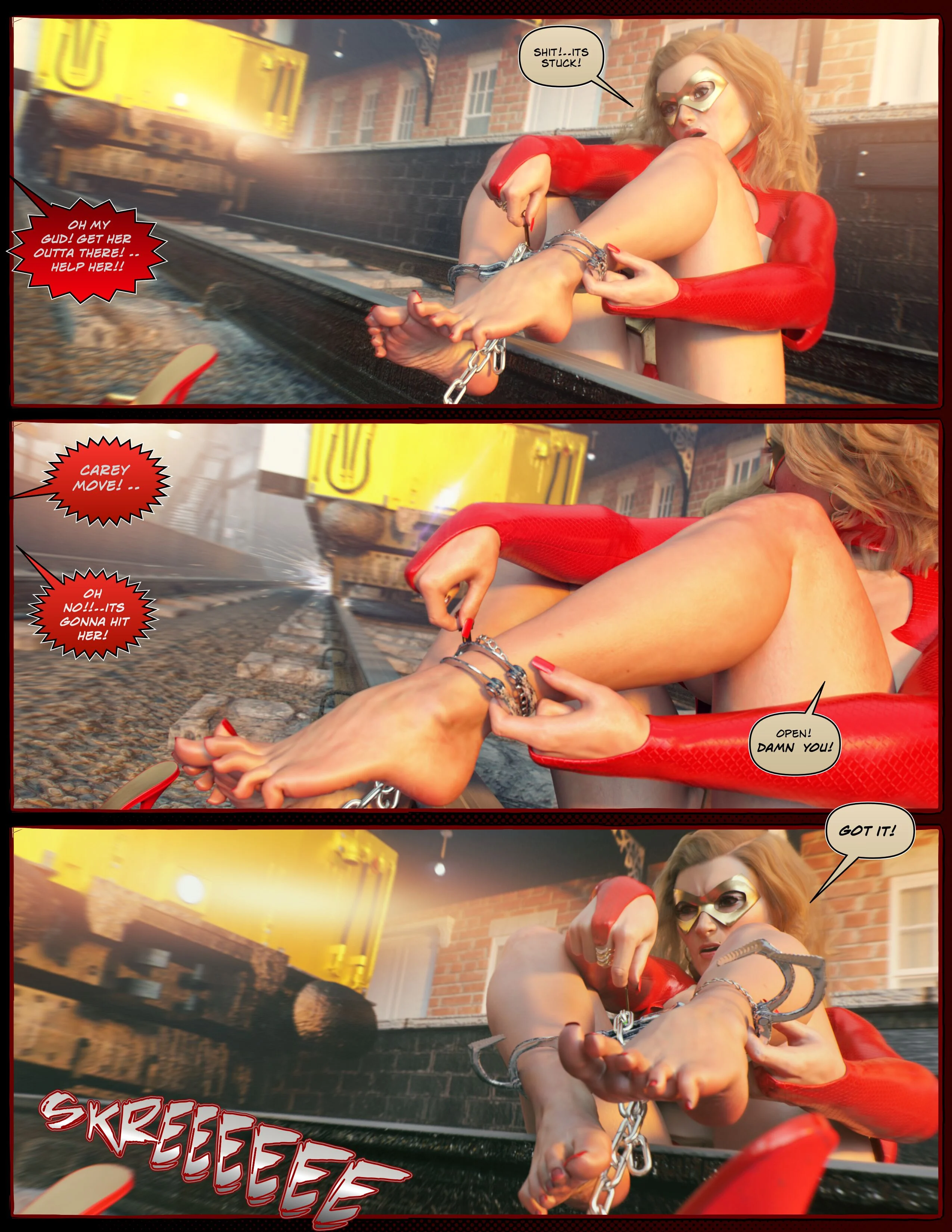 Carey – The Queen Of Escapes [Studio AD] 46 . Carey Queen Of Escapes - [Artdude41] – page 45