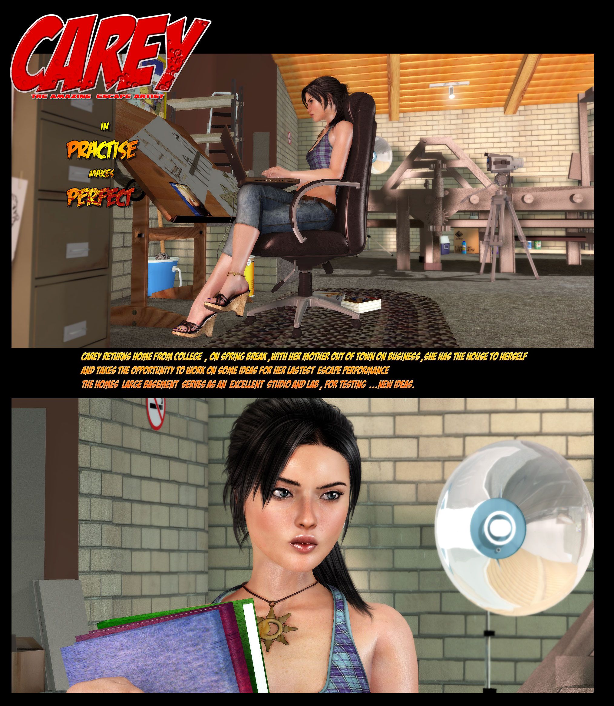 Carey – The Queen Of Escapes [Studio AD] 22 . Carey Queen Of Escapes - [Artdude41] – page 1
