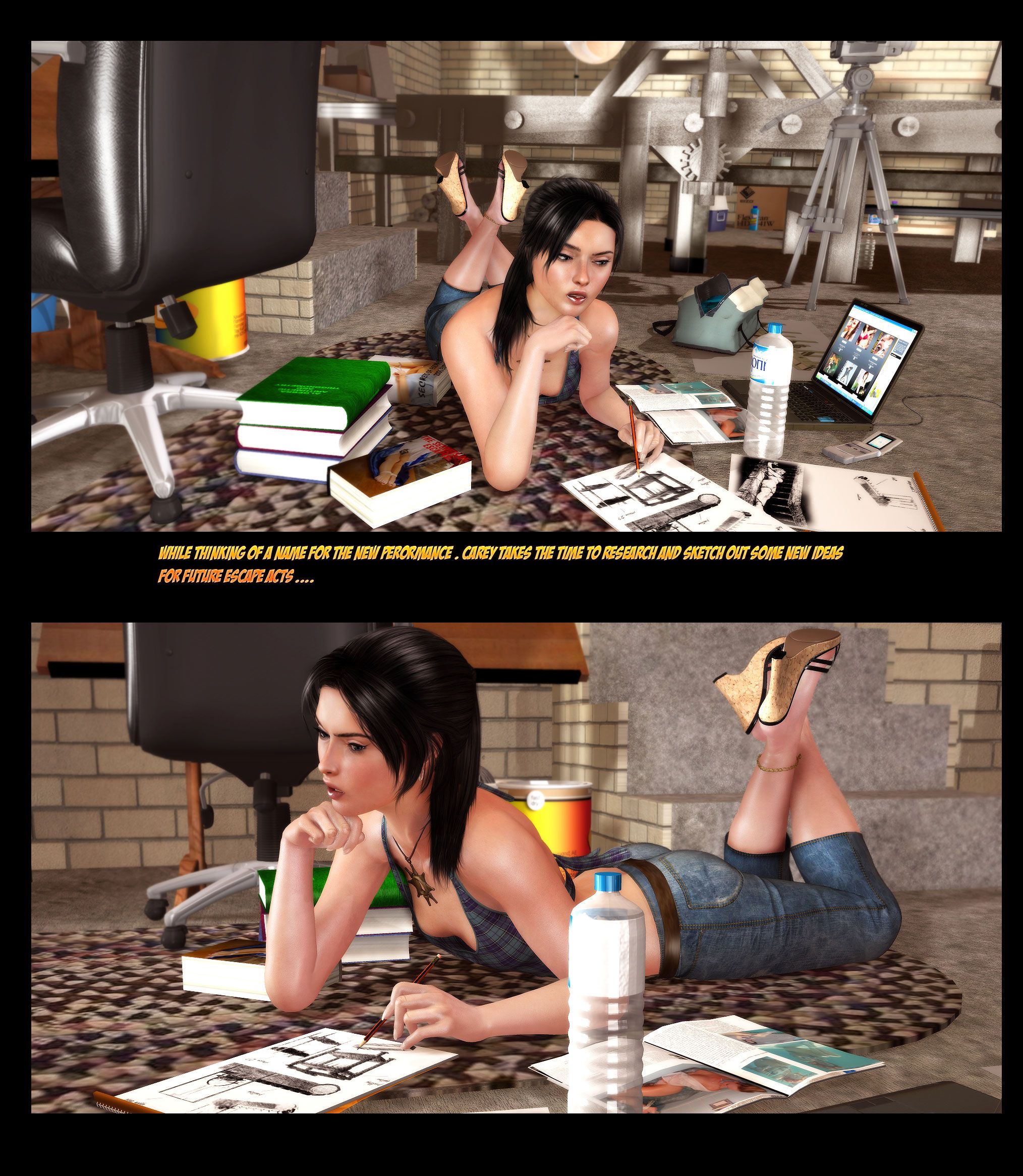 Carey – The Queen Of Escapes [Studio AD] 22 . Carey Queen Of Escapes - [Artdude41] – page 3