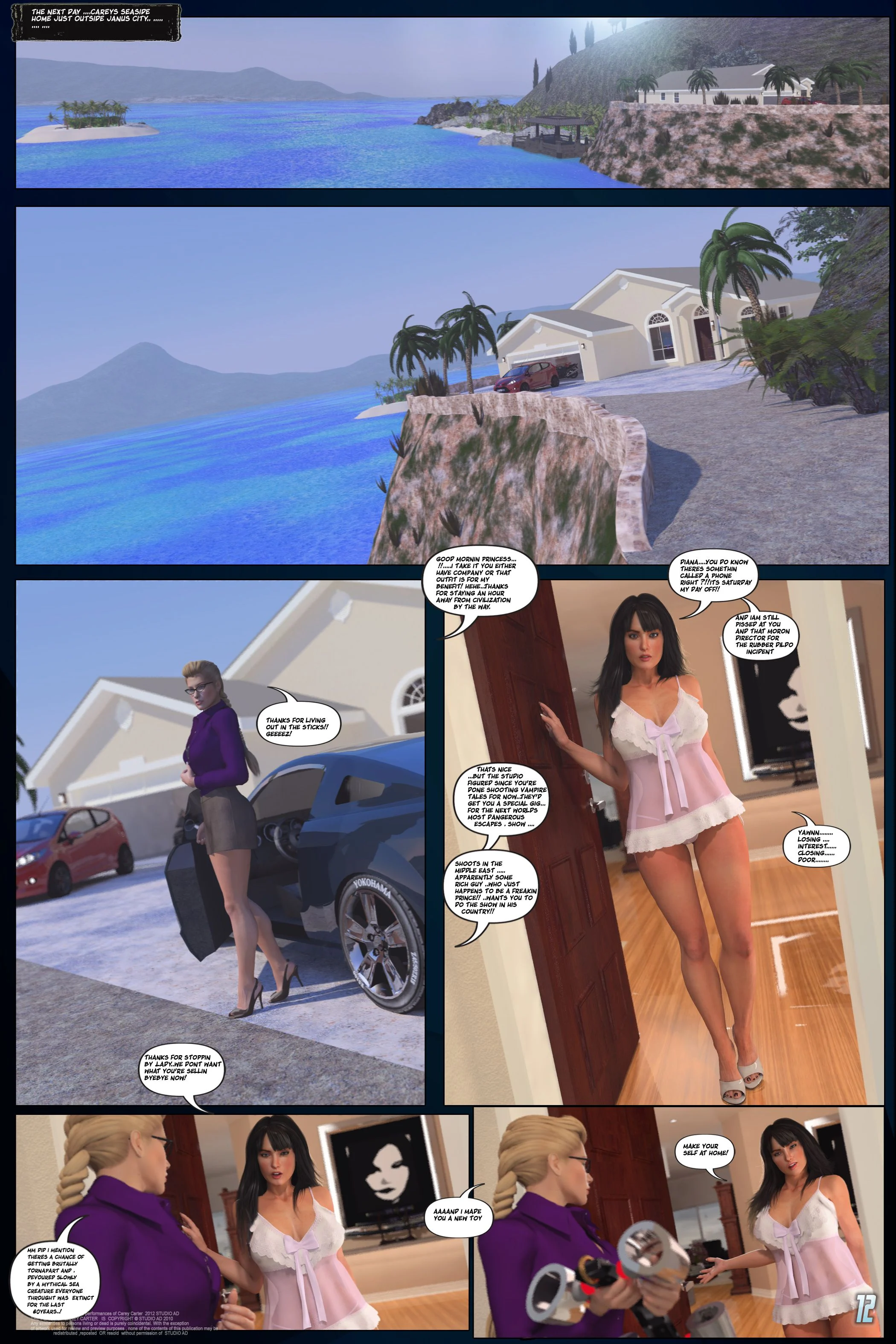 Carey – The Queen Of Escapes [Studio AD] 33 . Carey Queen Of Escapes - [Artdude41] – page 13