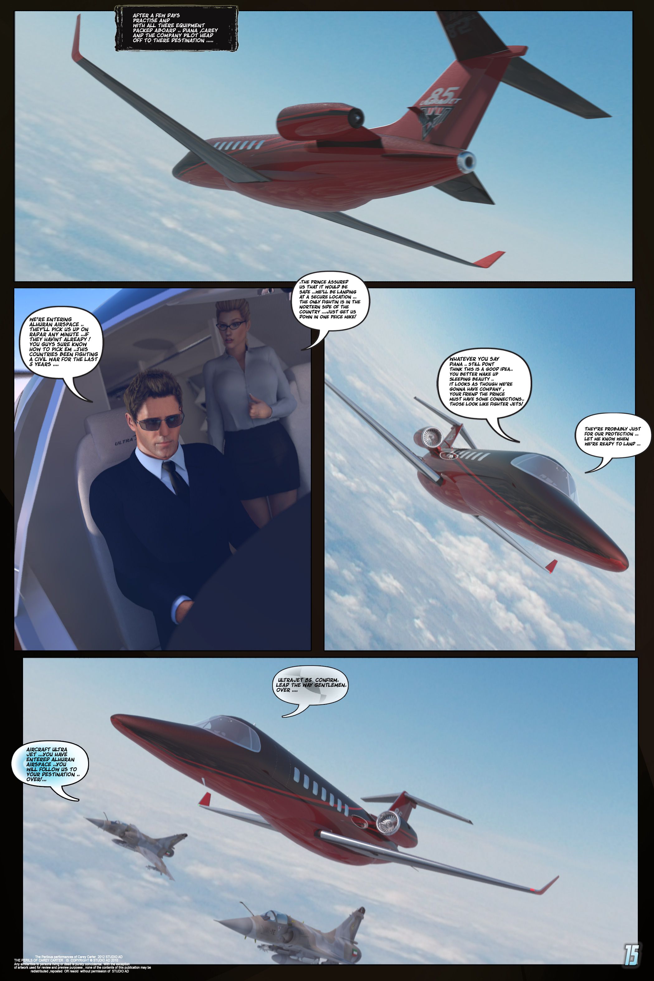 Carey – The Queen Of Escapes [Studio AD] 33 . Carey Queen Of Escapes - [Artdude41] – page 16