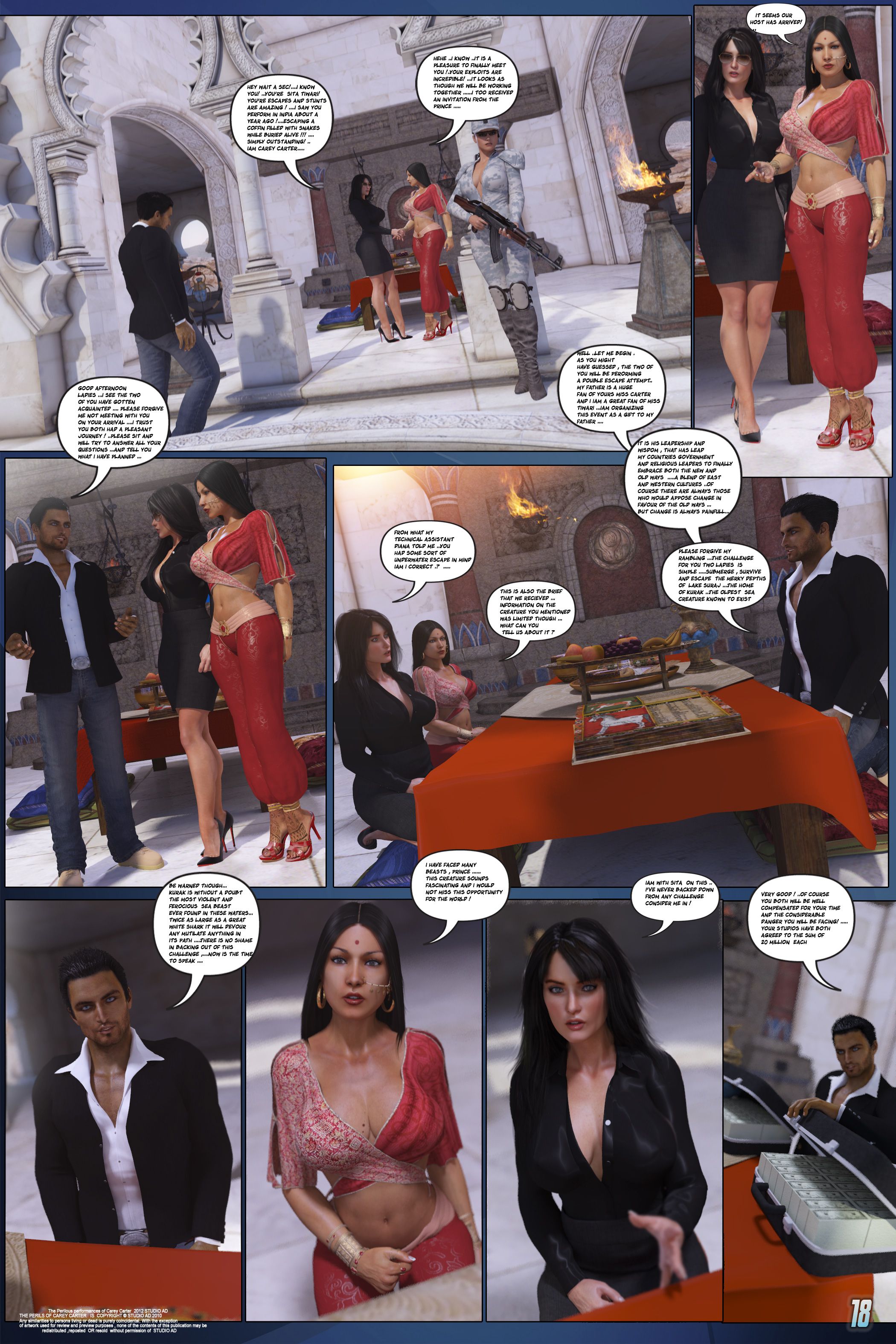 Carey – The Queen Of Escapes [Studio AD] 33 . Carey Queen Of Escapes - [Artdude41] – page 19