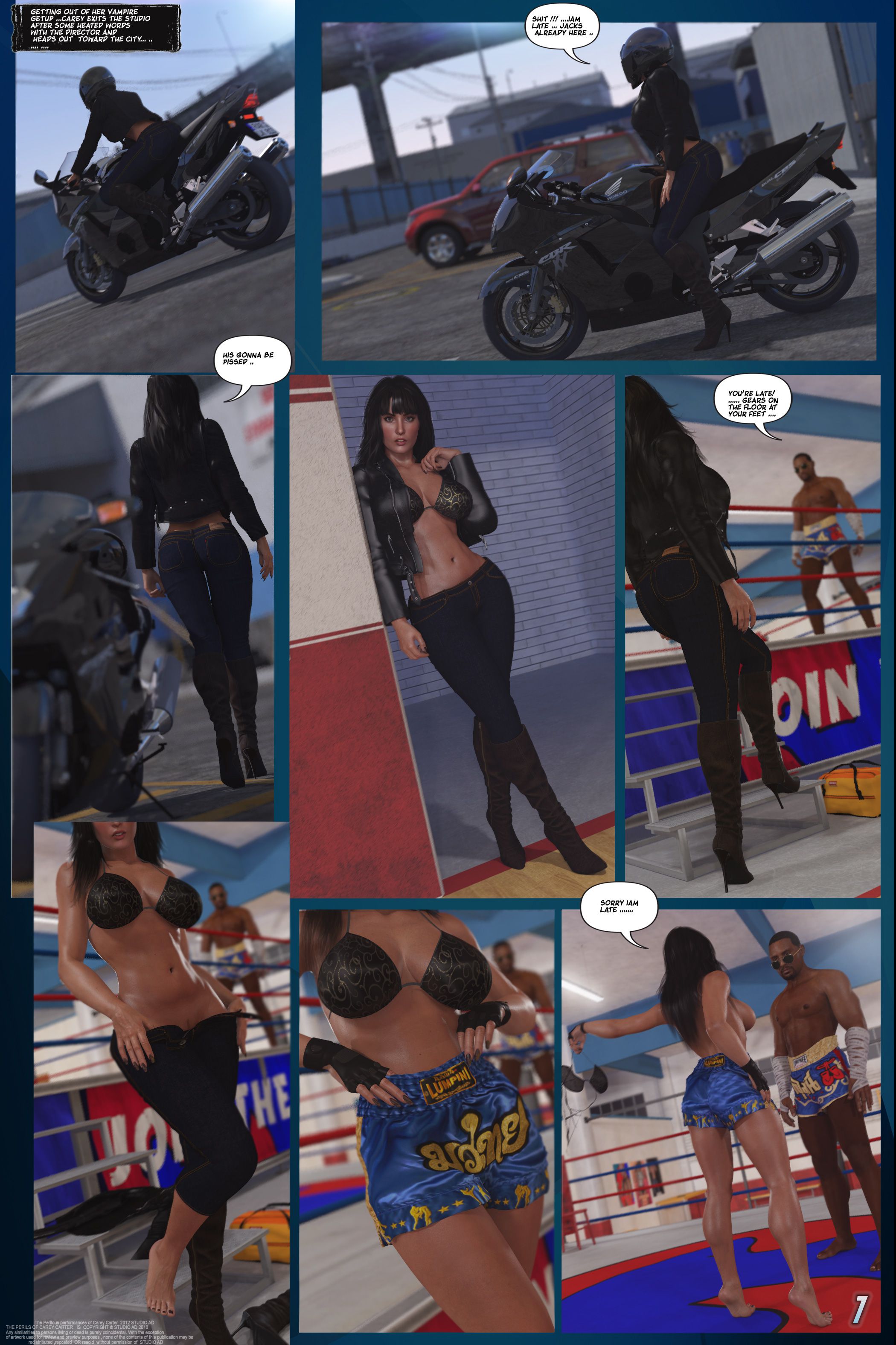 Carey – The Queen Of Escapes [Studio AD] 33 . Carey Queen Of Escapes - [Artdude41] – page 8