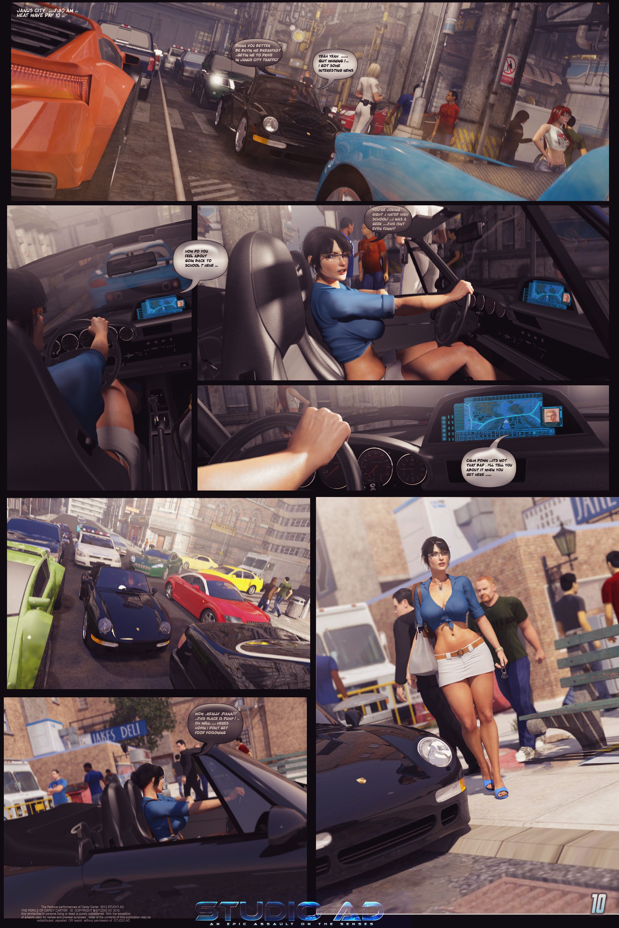Carey – The Queen Of Escapes [Studio AD] 35 . Carey Queen Of Escapes - [Artdude41] – page 12