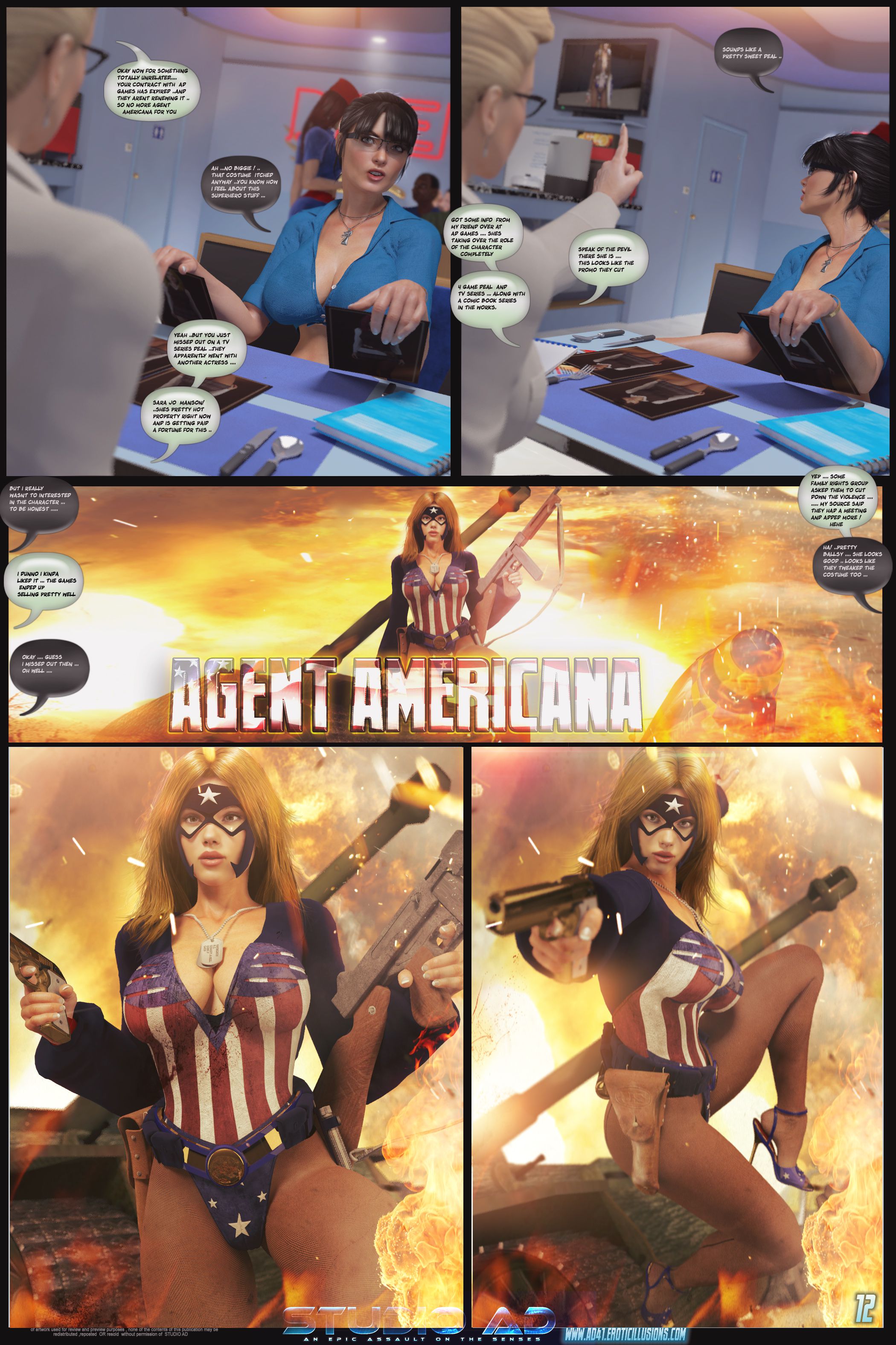 Carey – The Queen Of Escapes [Studio AD] 35 . Carey Queen Of Escapes - [Artdude41] – page 14