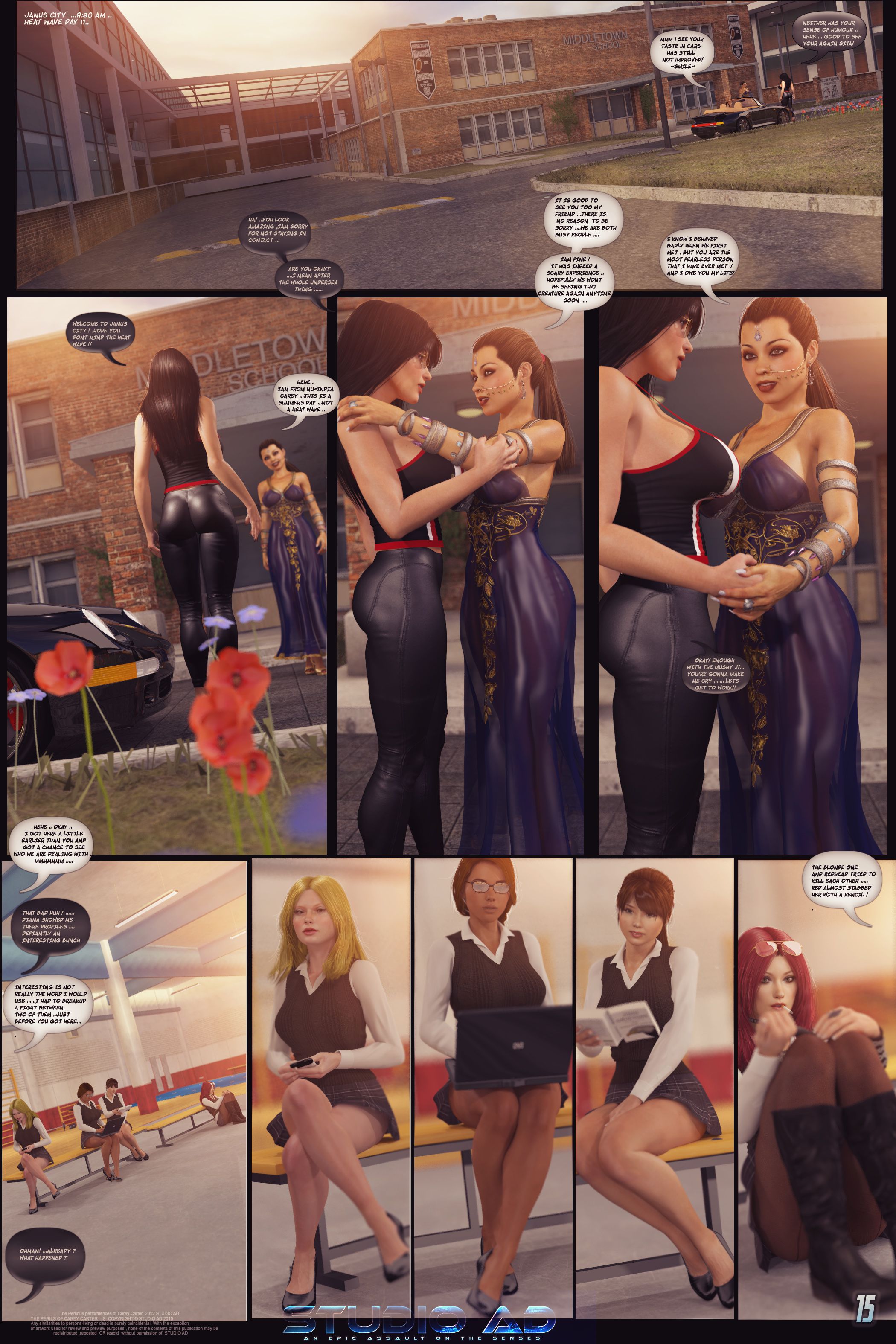 Carey – The Queen Of Escapes [Studio AD] 35 . Carey Queen Of Escapes - [Artdude41] – page 17