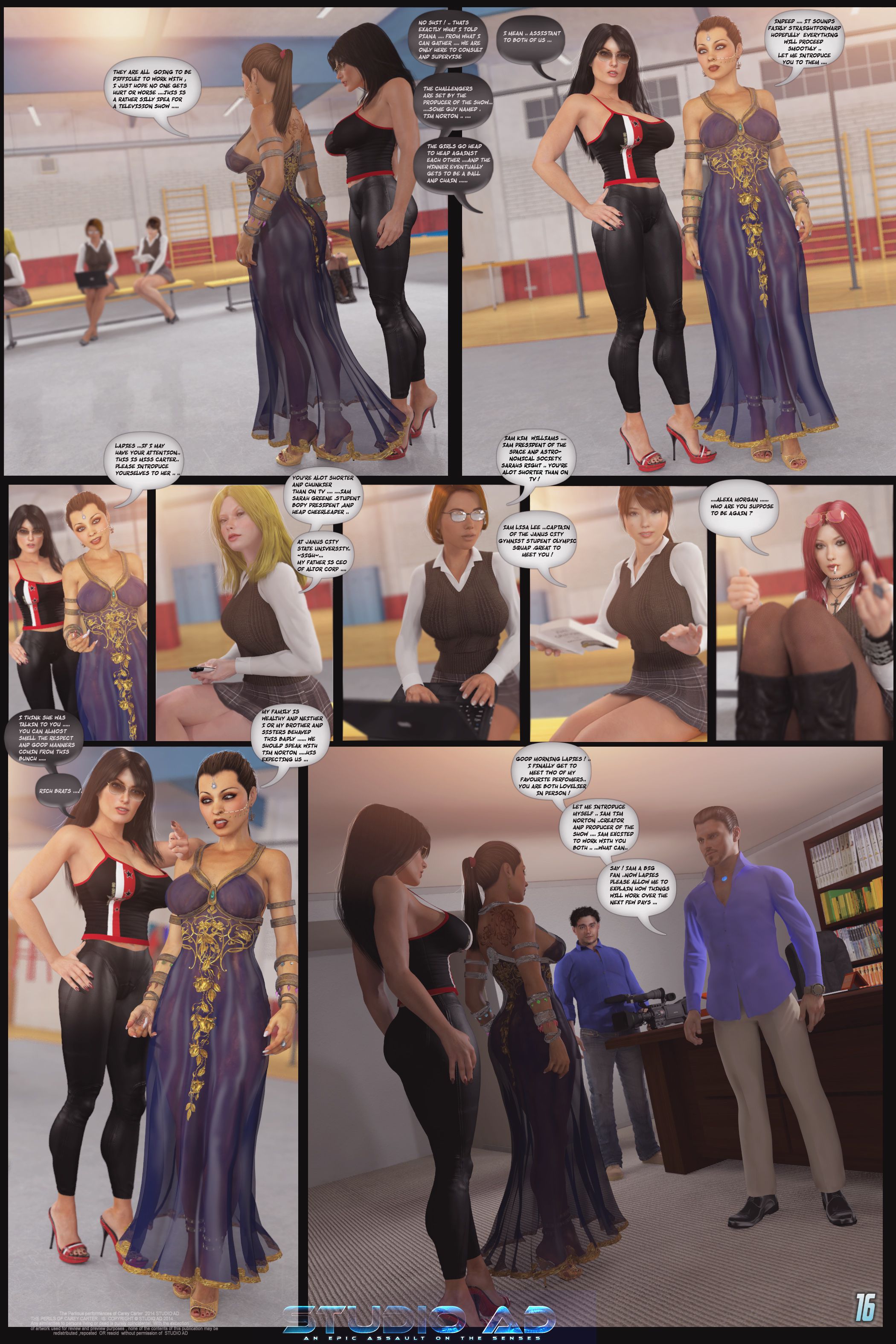 Carey – The Queen Of Escapes [Studio AD] 35 . Carey Queen Of Escapes - [Artdude41] – page 18