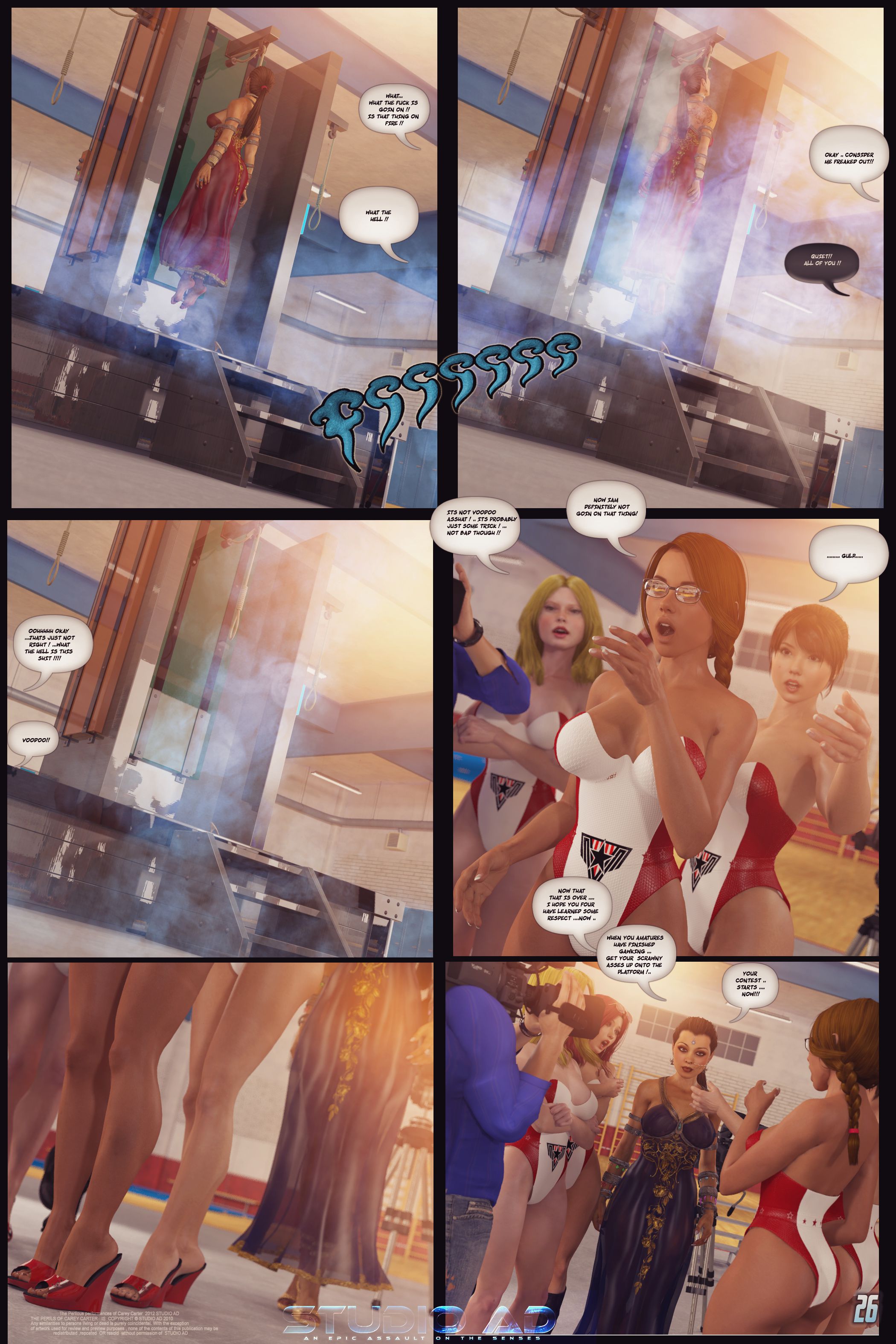 Carey – The Queen Of Escapes [Studio AD] 35 . Carey Queen Of Escapes - [Artdude41] – page 28