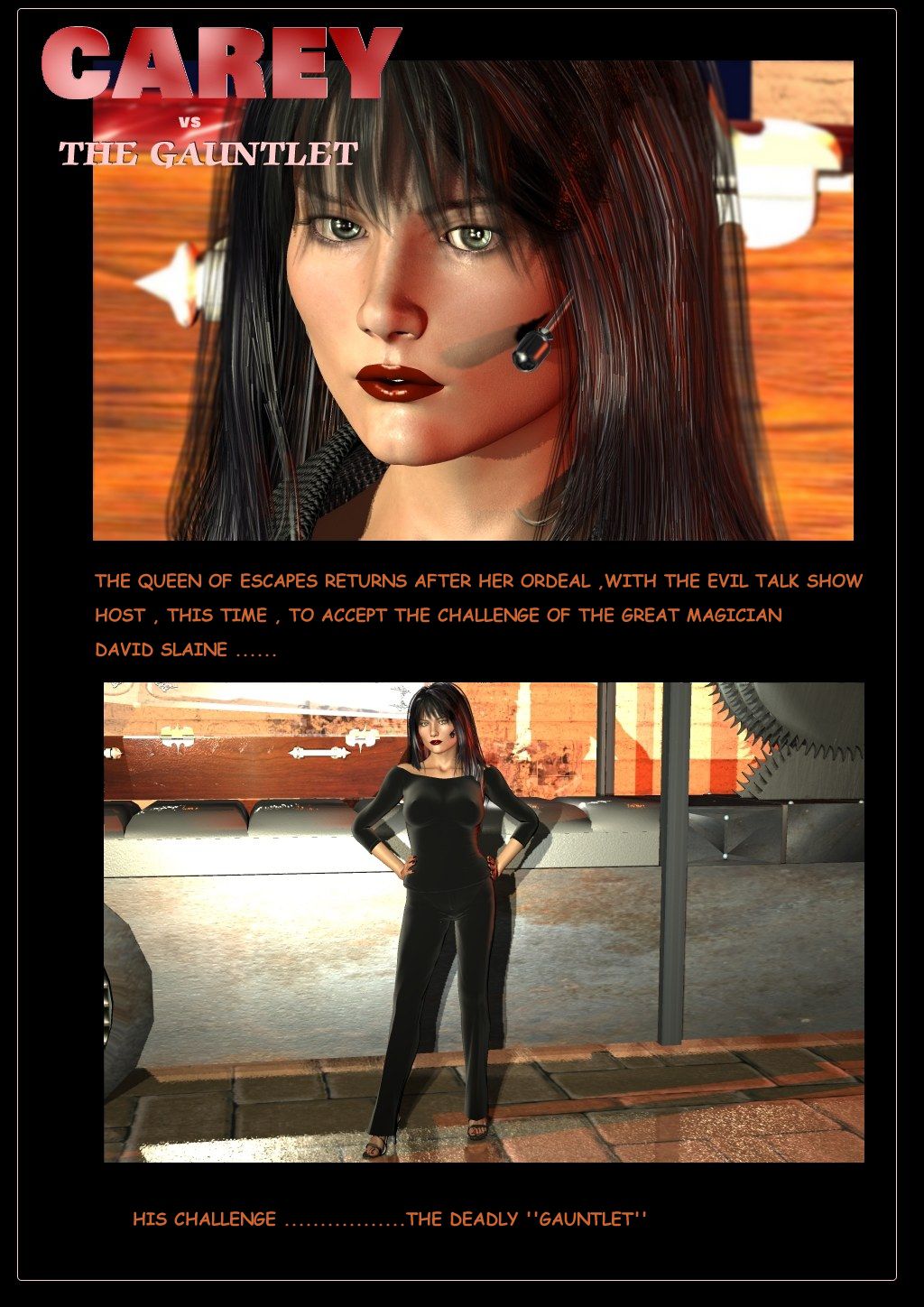Carey – The Queen Of Escapes [Studio AD] 11 . Carey Queen Of Escapes - [Artdude41] – page 1