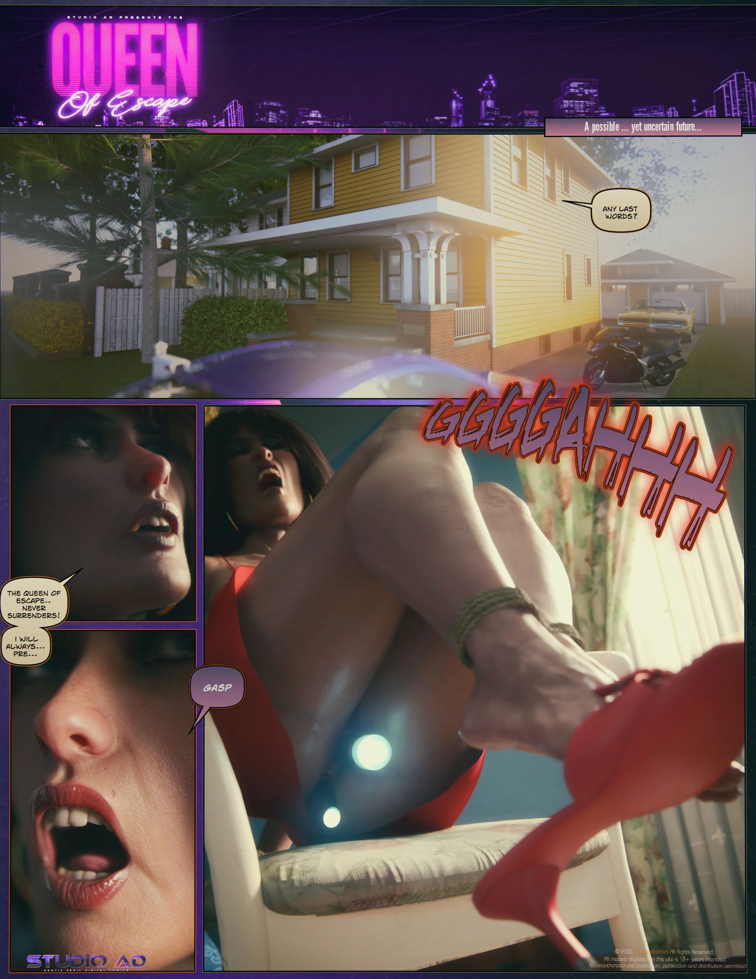 Carey – The Queen Of Escapes [Studio AD] 49 . Carey - The Queen Of Escapes - Chapter 49 [Studio AD] – page 1