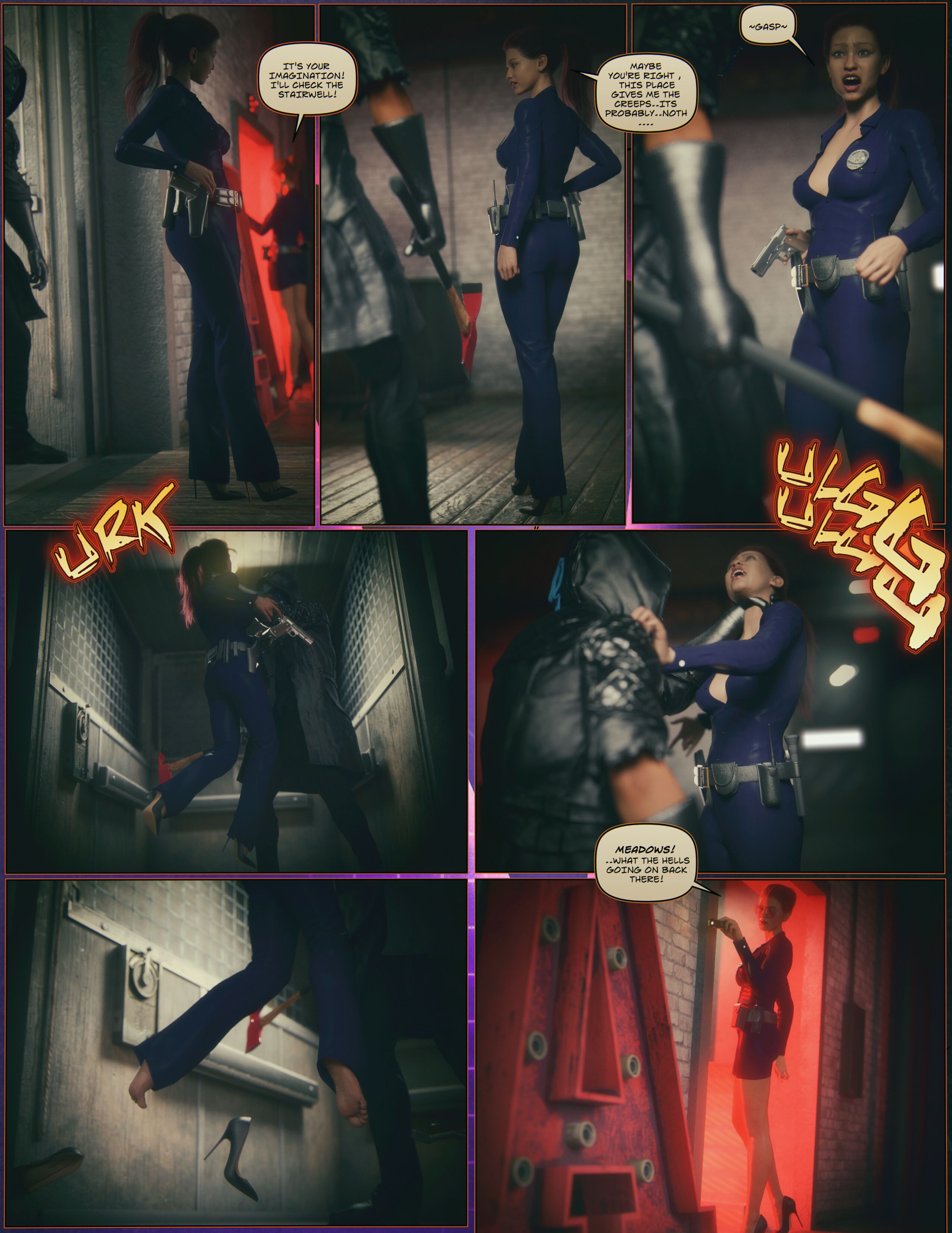 Carey – The Queen Of Escapes [Studio AD] 49 . Carey - The Queen Of Escapes - Chapter 49 [Studio AD] – page 154