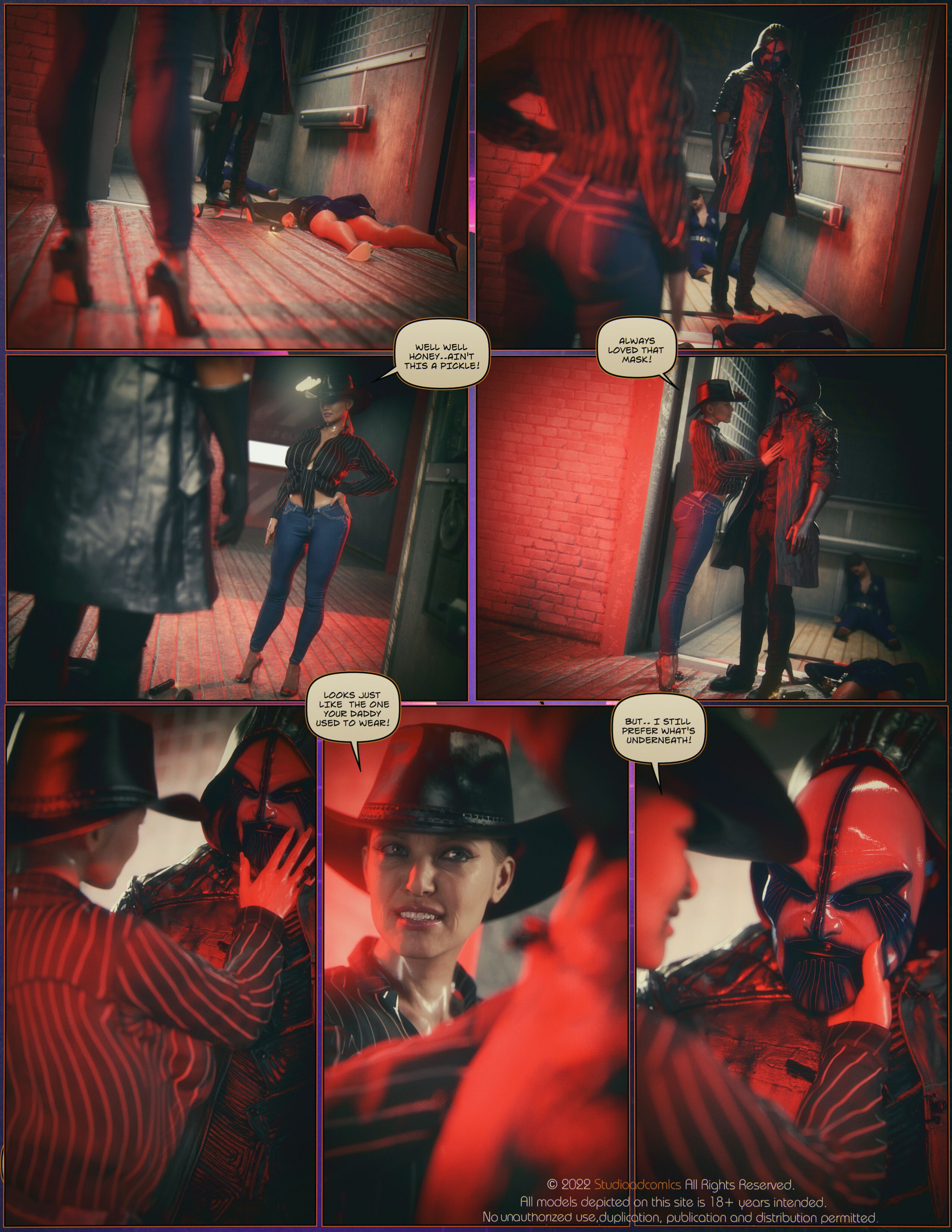 Carey – The Queen Of Escapes [Studio AD] 49 . Carey - The Queen Of Escapes - Chapter 49 [Studio AD] – page 157