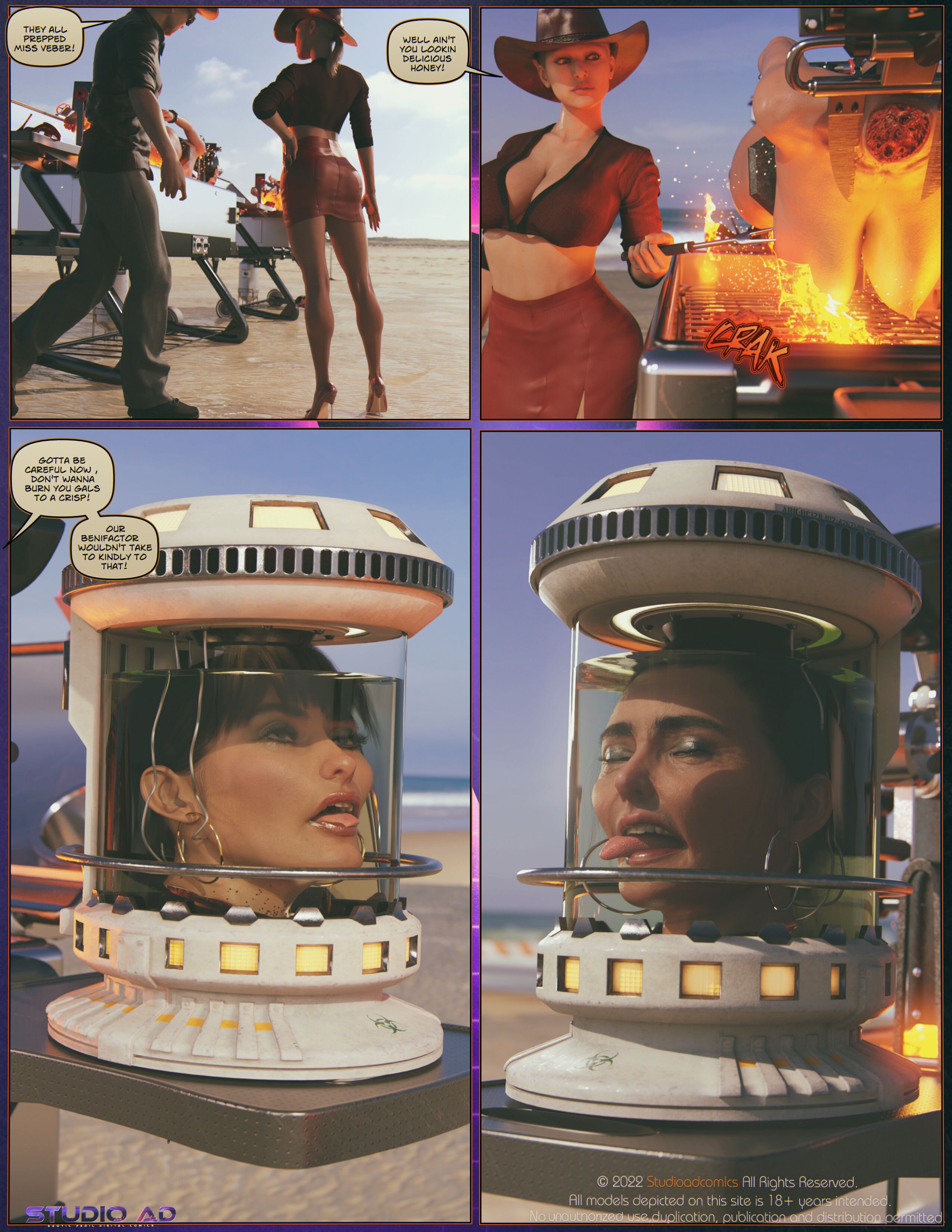 Carey – The Queen Of Escapes [Studio AD] 49 . Carey - The Queen Of Escapes - Chapter 49 [Studio AD] – page 46