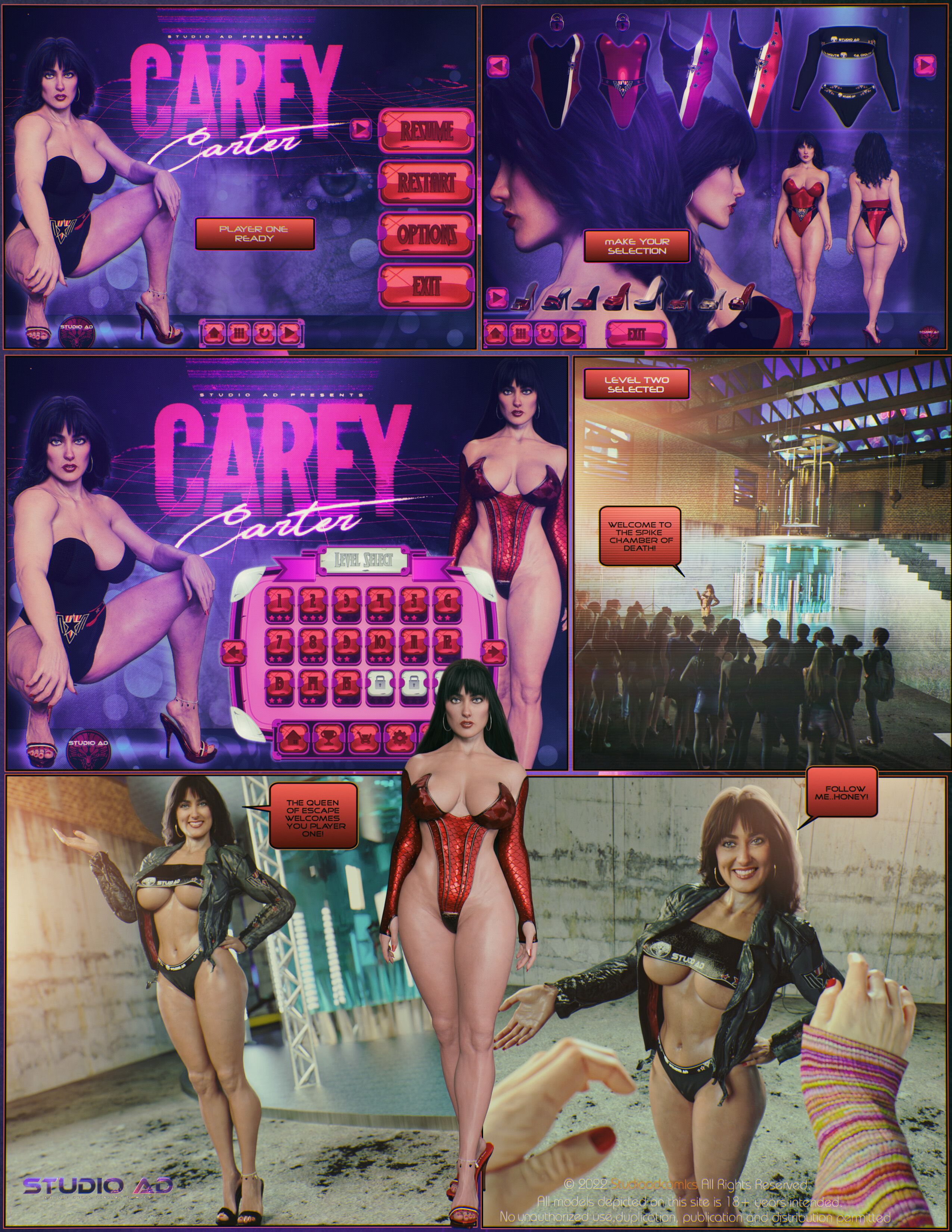Carey – The Queen Of Escapes [Studio AD] 49 . Carey - The Queen Of Escapes - Chapter 49 [Studio AD] – page 97