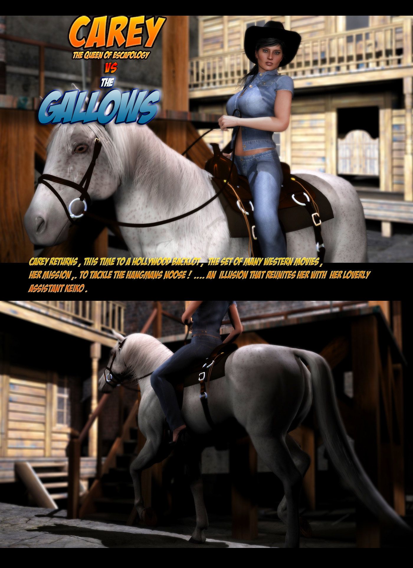 Carey – The Queen Of Escapes [Studio AD] 20 . Carey Queen Of Escapes - [Artdude41] – page 1