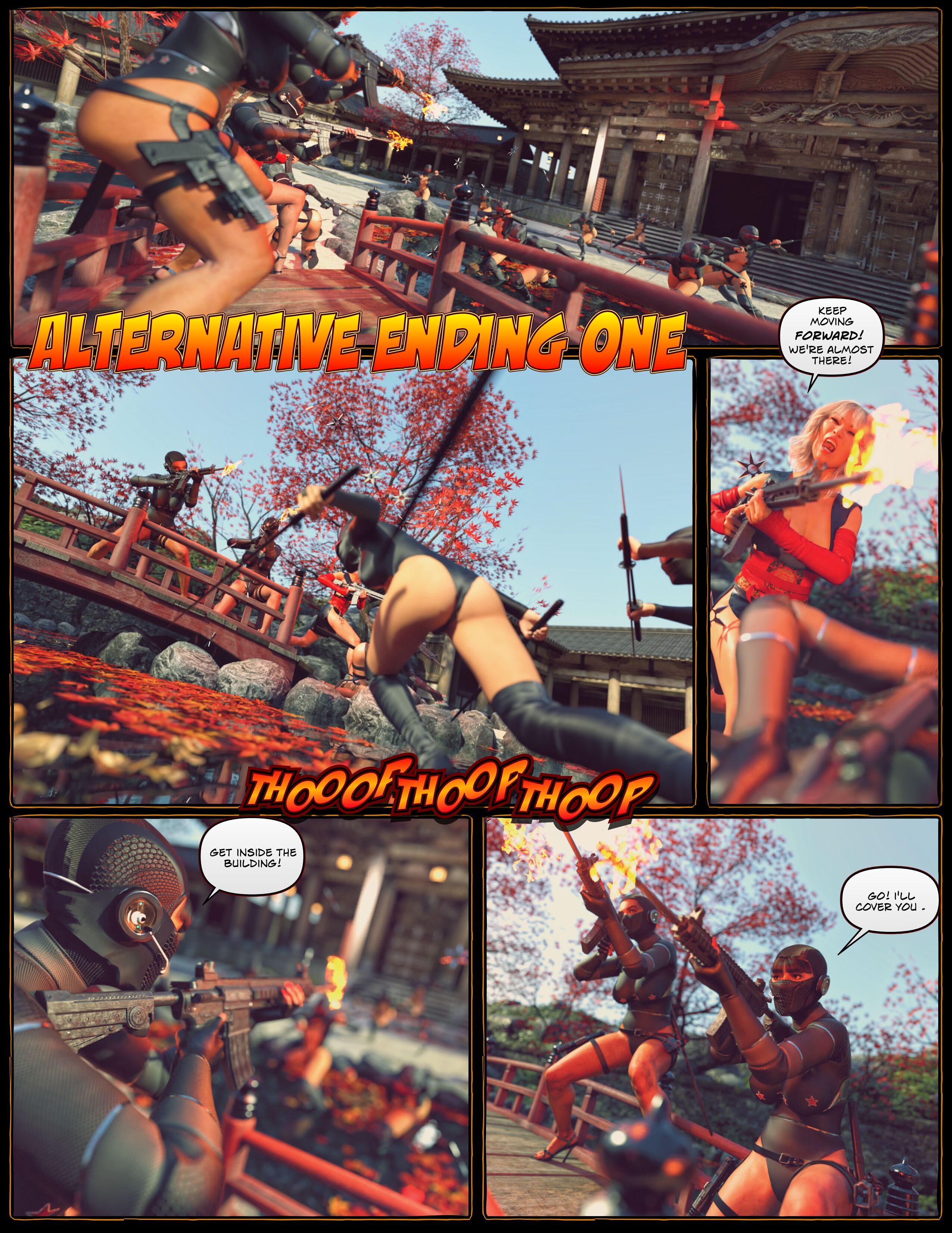 Carey – The Queen Of Escapes [Studio AD] 47.1 . Carey Queen Of Escapes - ALT Ending 1 [Artdude41] – page 1
