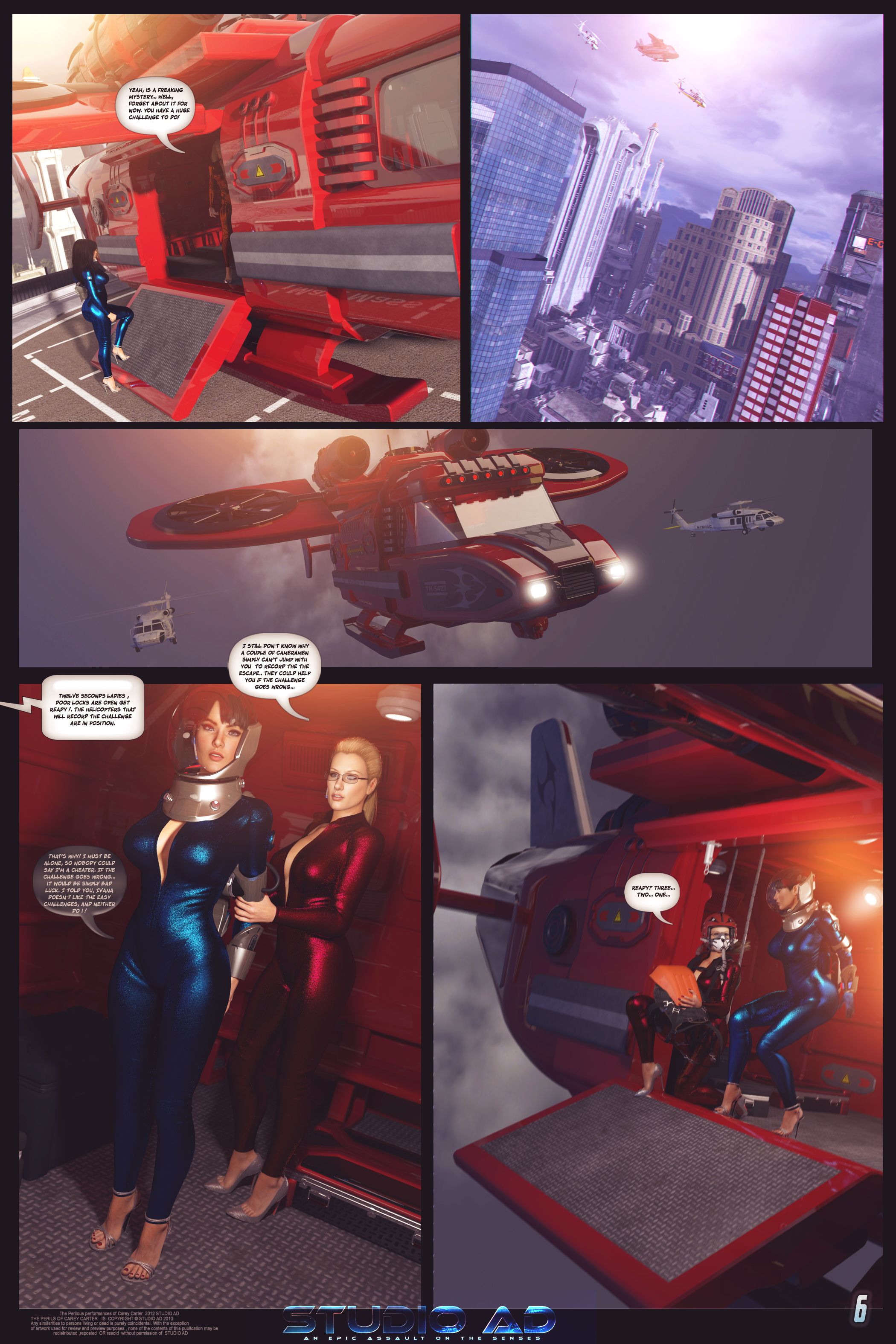 Carey – The Queen Of Escapes [Studio AD] 38 . Carey Queen Of Escapes - [Artdude41] – page 6