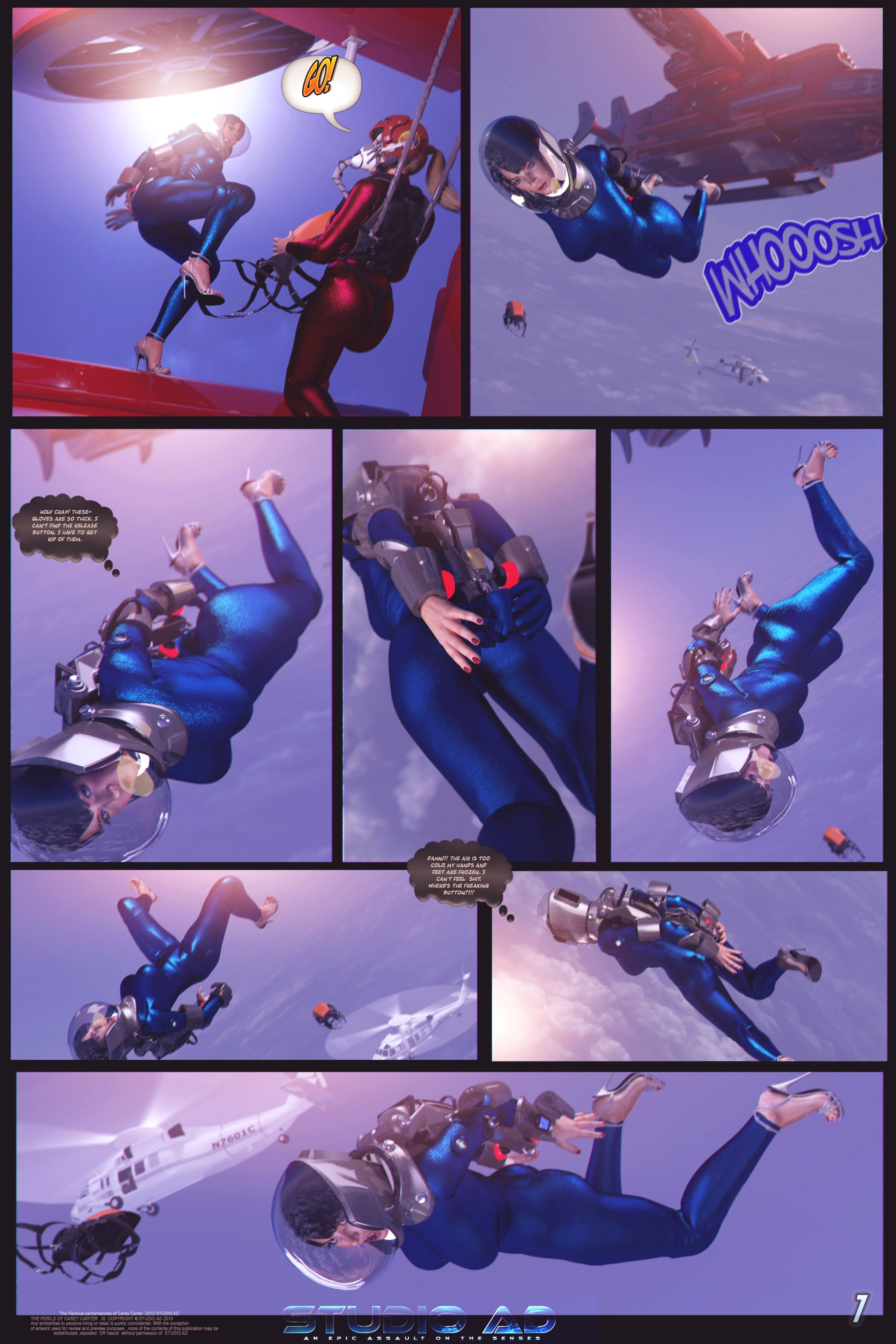 Carey – The Queen Of Escapes [Studio AD] 38 . Carey Queen Of Escapes - [Artdude41] – page 7