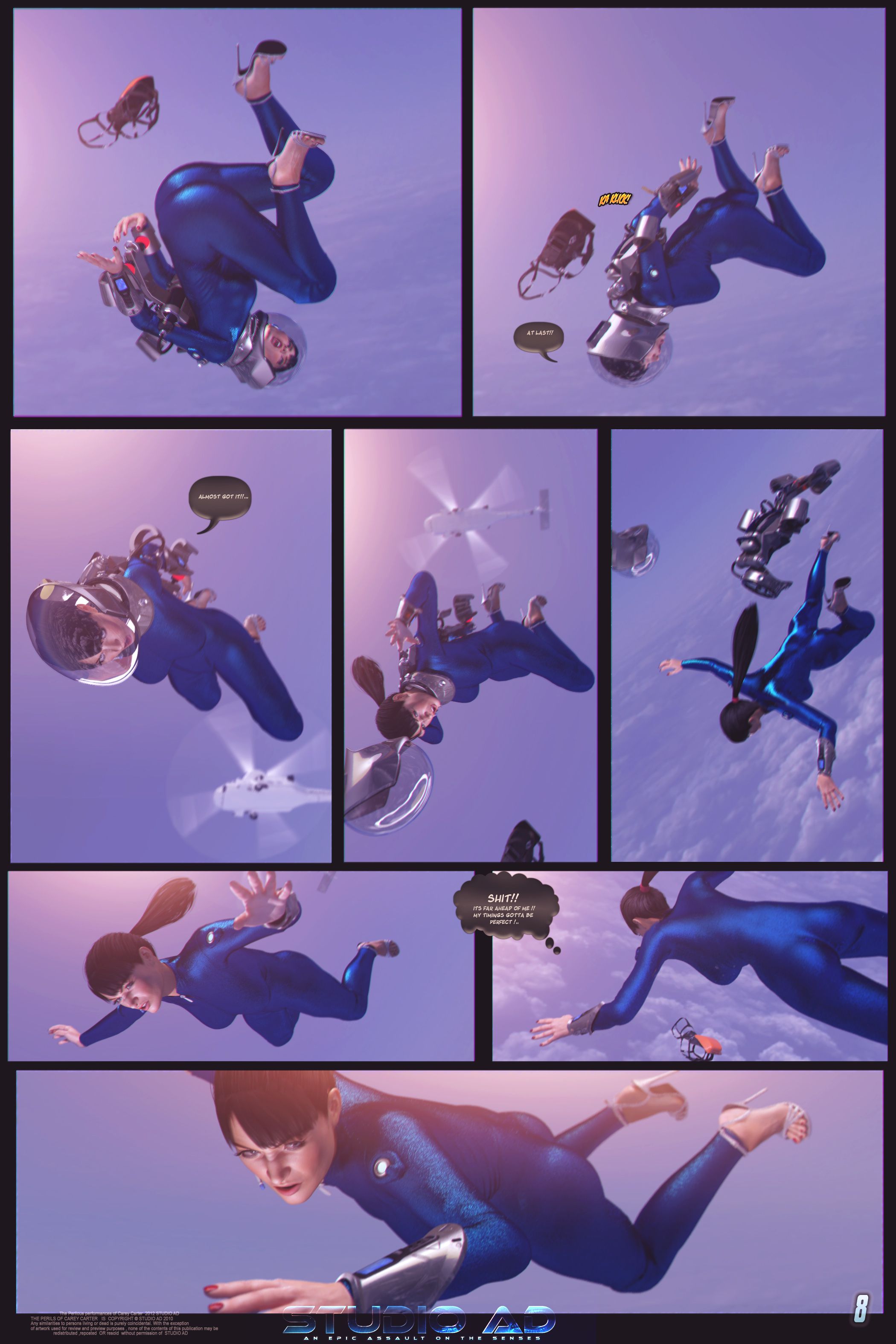 Carey – The Queen Of Escapes [Studio AD] 38 . Carey Queen Of Escapes - [Artdude41] – page 8