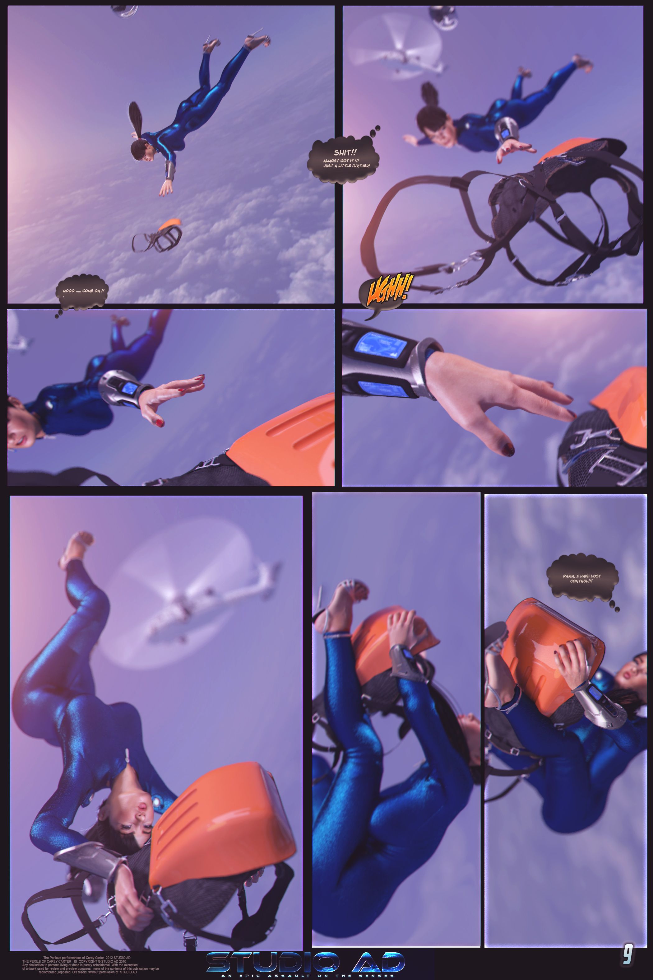 Carey – The Queen Of Escapes [Studio AD] 38 . Carey Queen Of Escapes - [Artdude41] – page 9