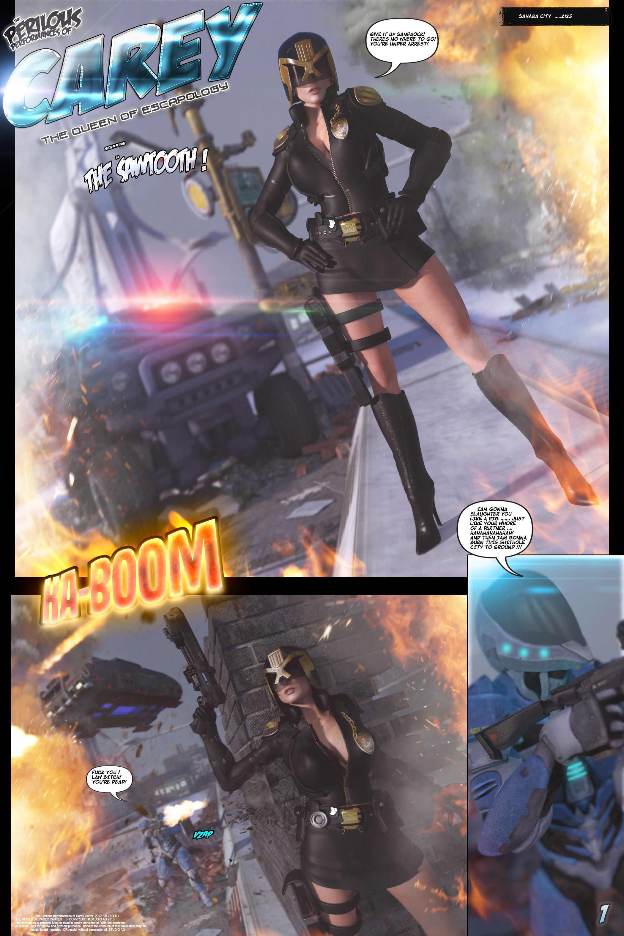 Carey – The Queen Of Escapes [Studio AD] 31 . Carey Queen Of Escapes - [Artdude41] – page 3