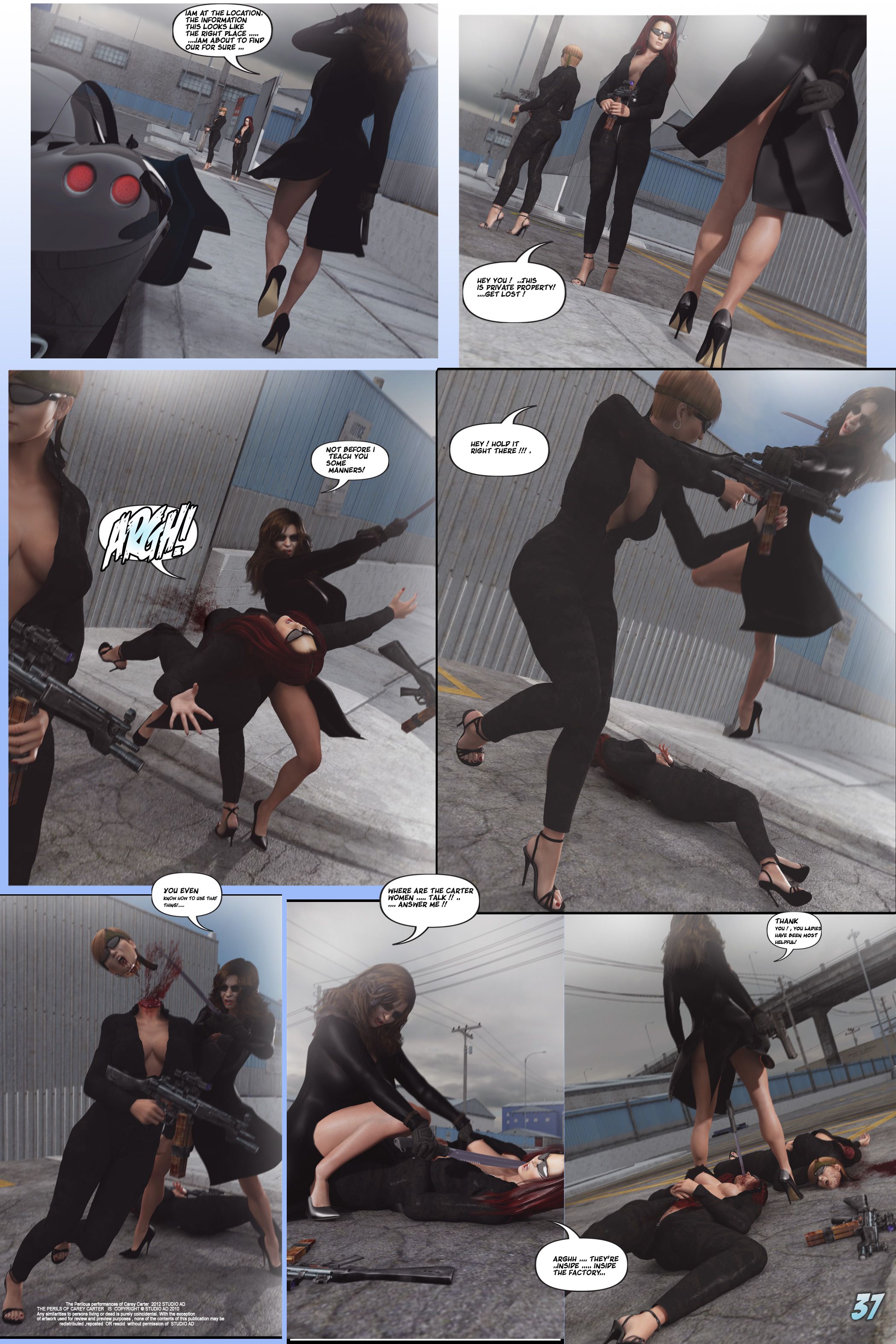 Carey – The Queen Of Escapes [Studio AD] 31 . Carey Queen Of Escapes - [Artdude41] – page 39