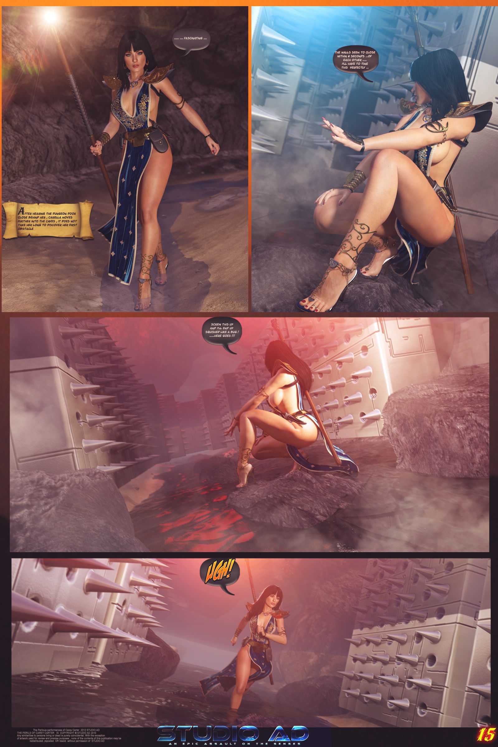 Carey – The Queen Of Escapes [Studio AD] 37.2 . Old Pages - [Artdude41] – page 15