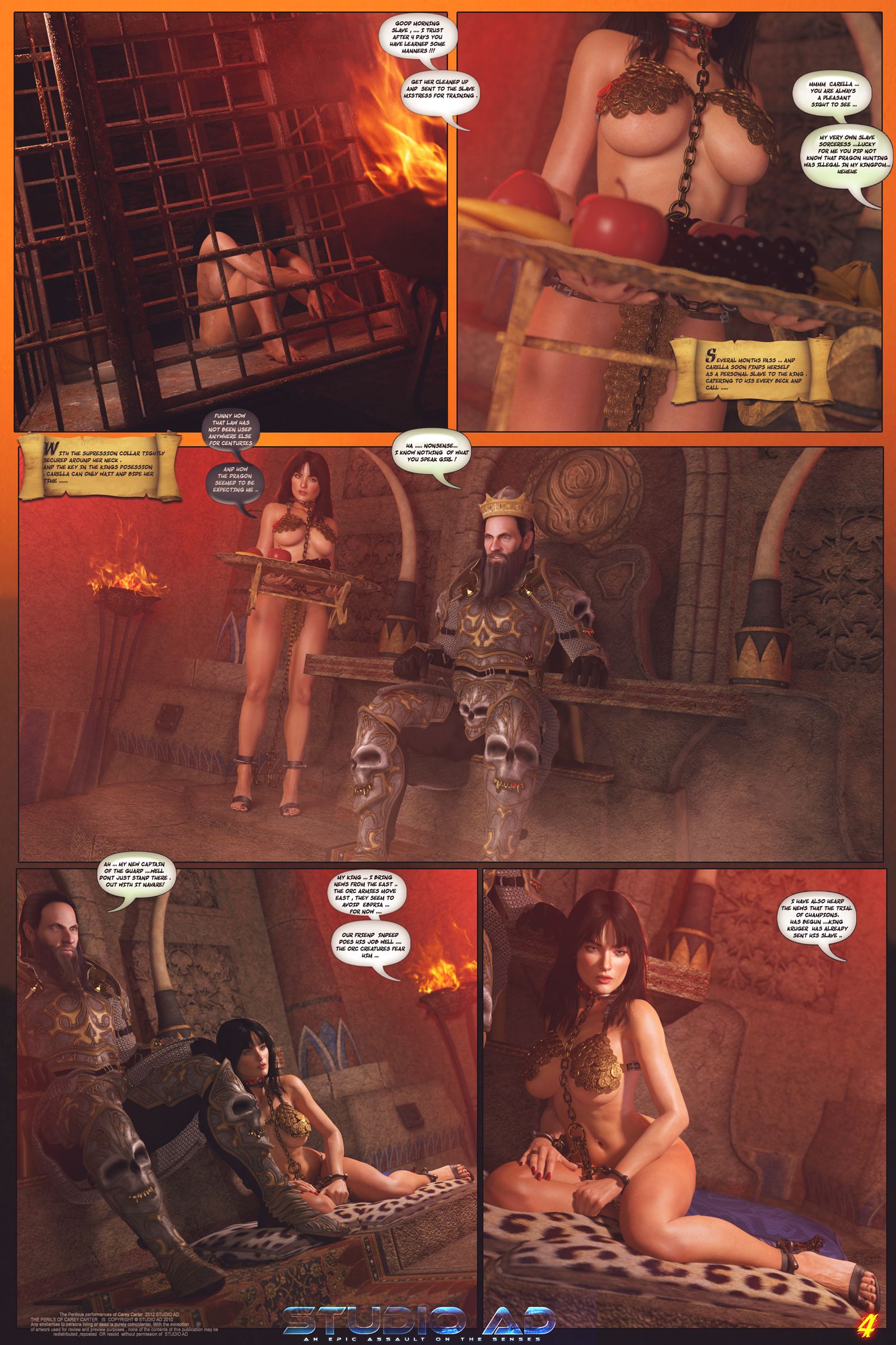 Carey – The Queen Of Escapes [Studio AD] 37.2 . Old Pages - [Artdude41] – page 4