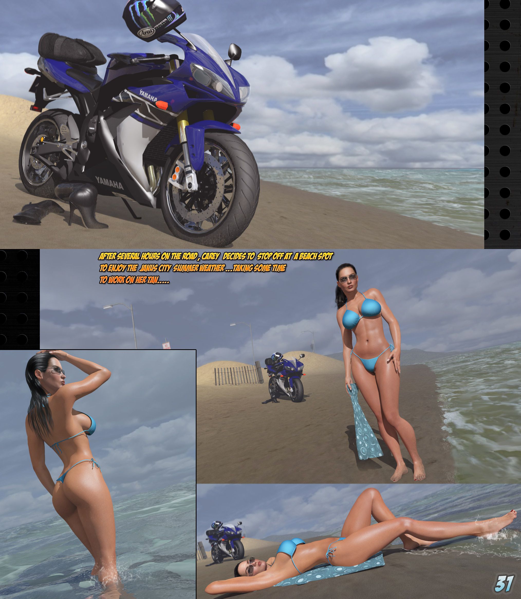 Carey – The Queen Of Escapes [Studio AD] 28 . Carey Queen Of Escapes - [Artdude41] – page 32