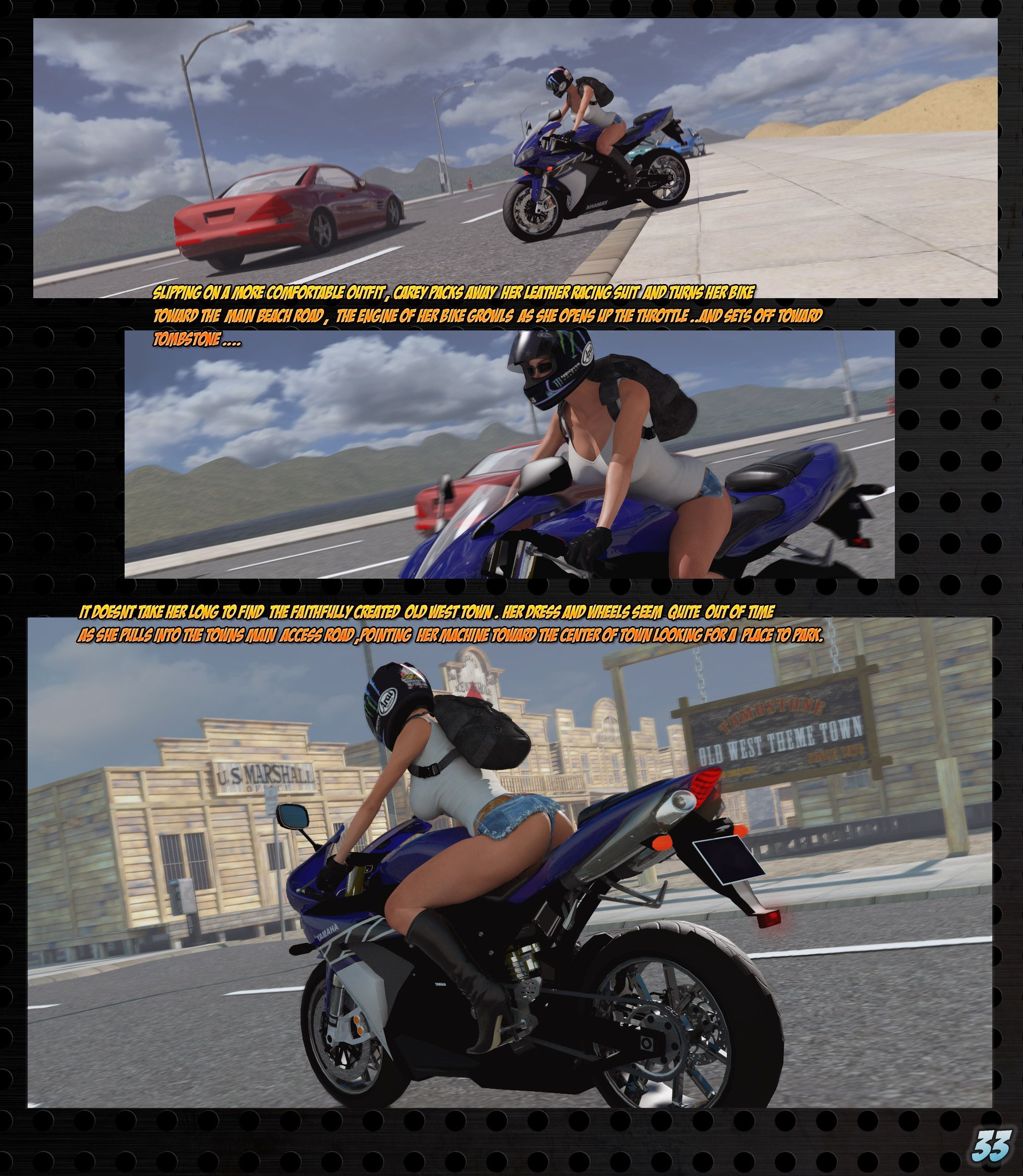 Carey – The Queen Of Escapes [Studio AD] 28 . Carey Queen Of Escapes - [Artdude41] – page 34