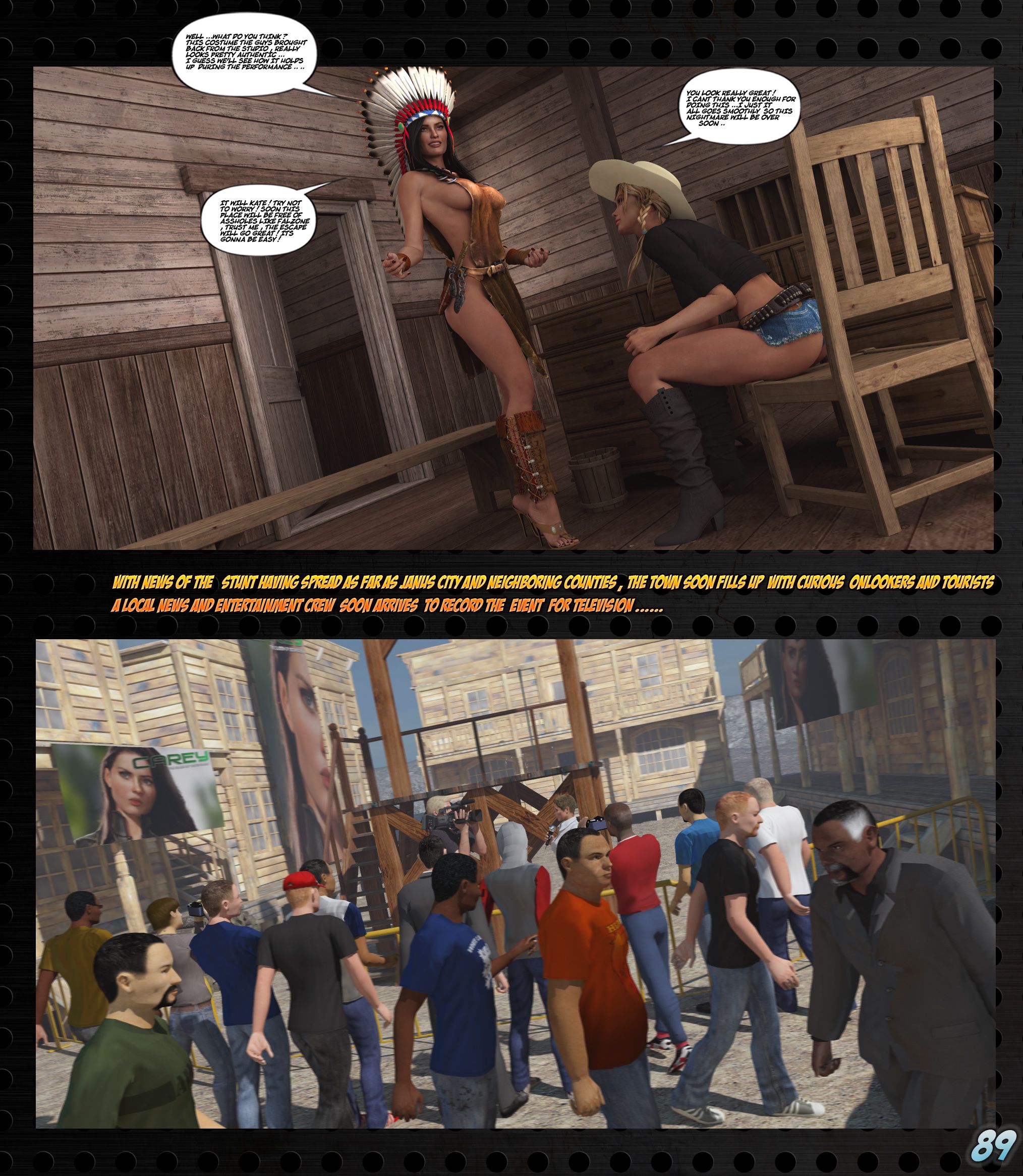 Carey – The Queen Of Escapes [Studio AD] 28 . Carey Queen Of Escapes - [Artdude41] – page 89