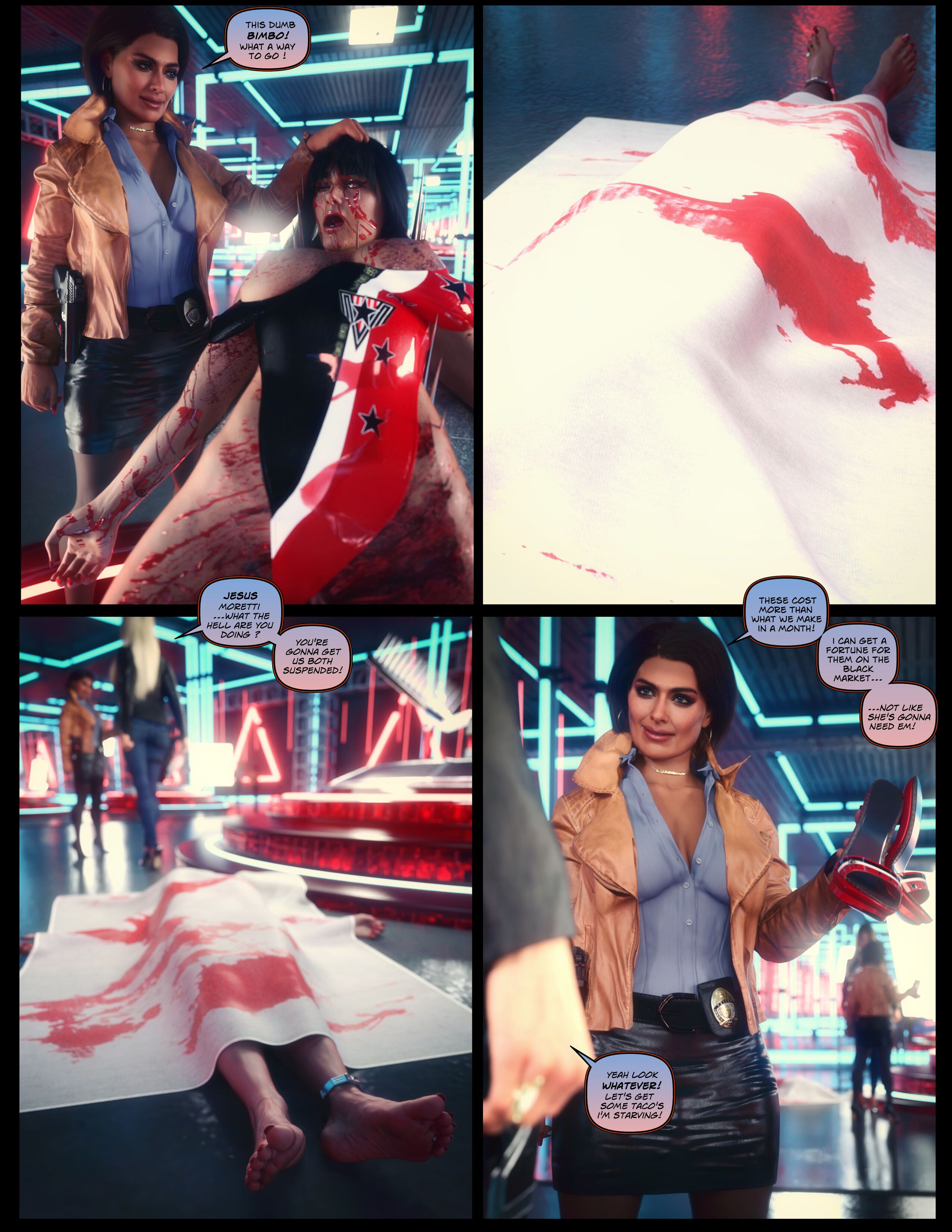 Carey – The Queen Of Escapes [Studio AD] 48.1 . Carey - The Queen Of Escapes - ALT Ending - Chapter 48 [Studio AD] – page 16